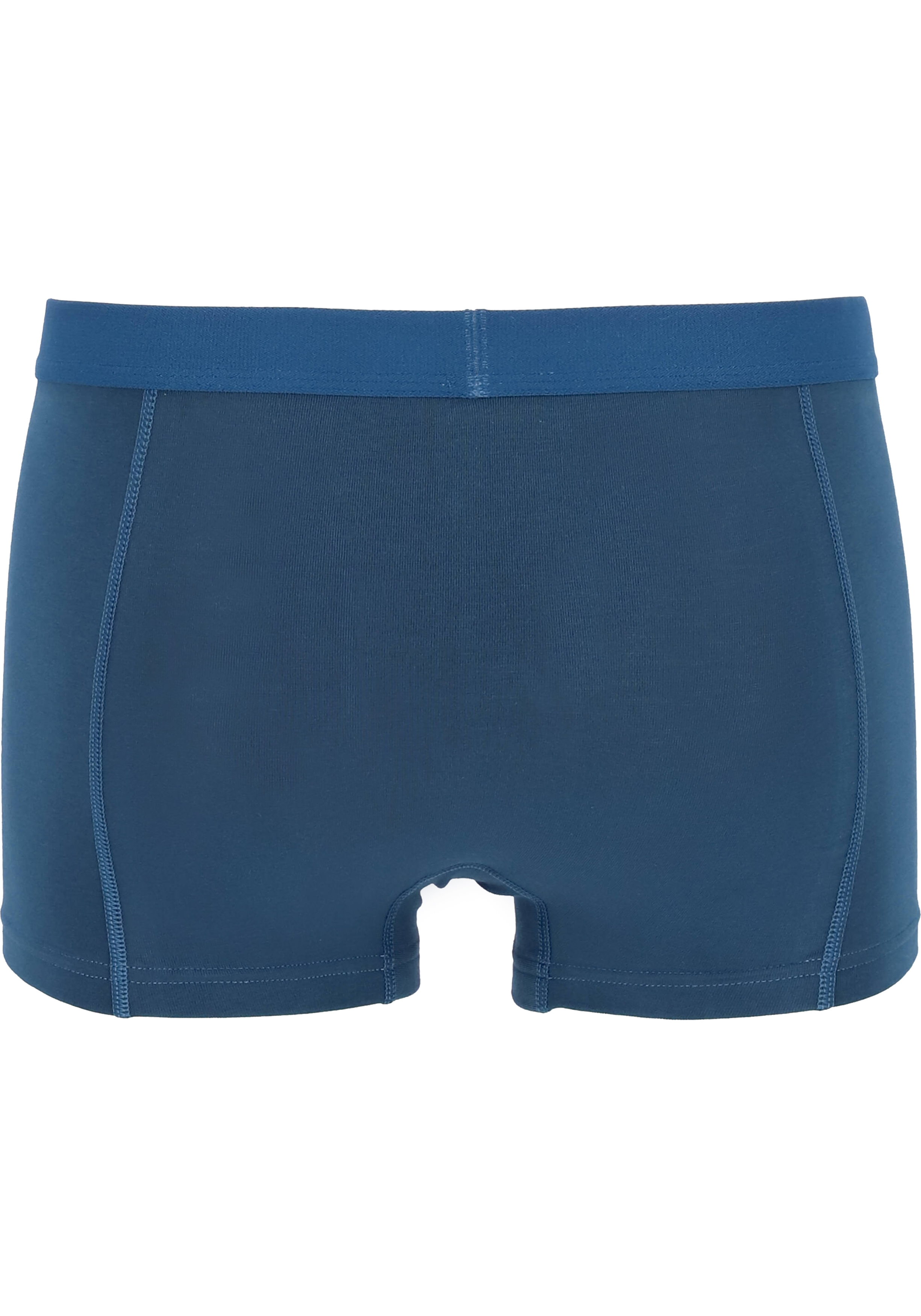 TEN CATE Basics men shorty (3-pack), heren boxer kort, blauw