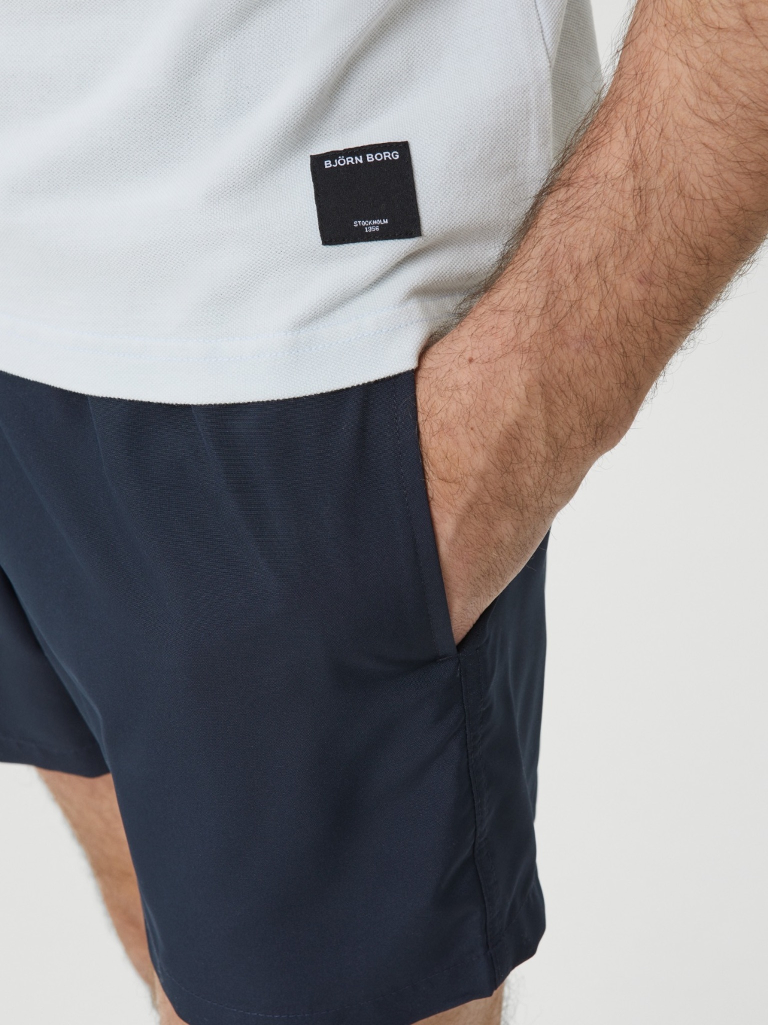 Bjorn Borg polo shirt, heel lichtblauw