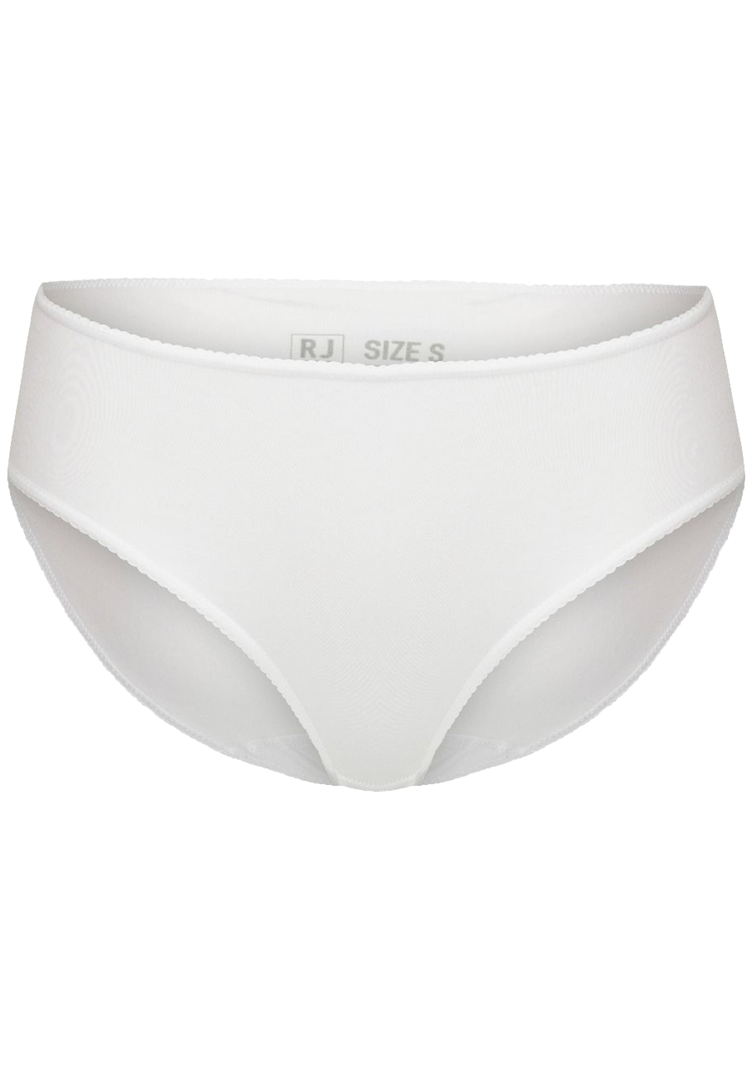 RJ Bodywear Everyday dames Vlissingen midi slip (2-pack), wit