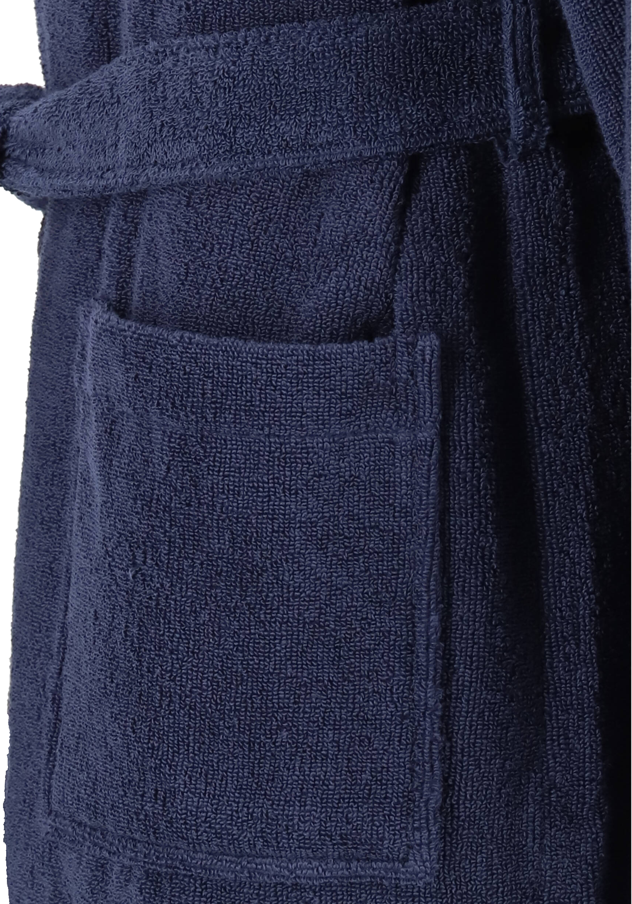 Calvin Klein heren badjas, badstof, blauw 