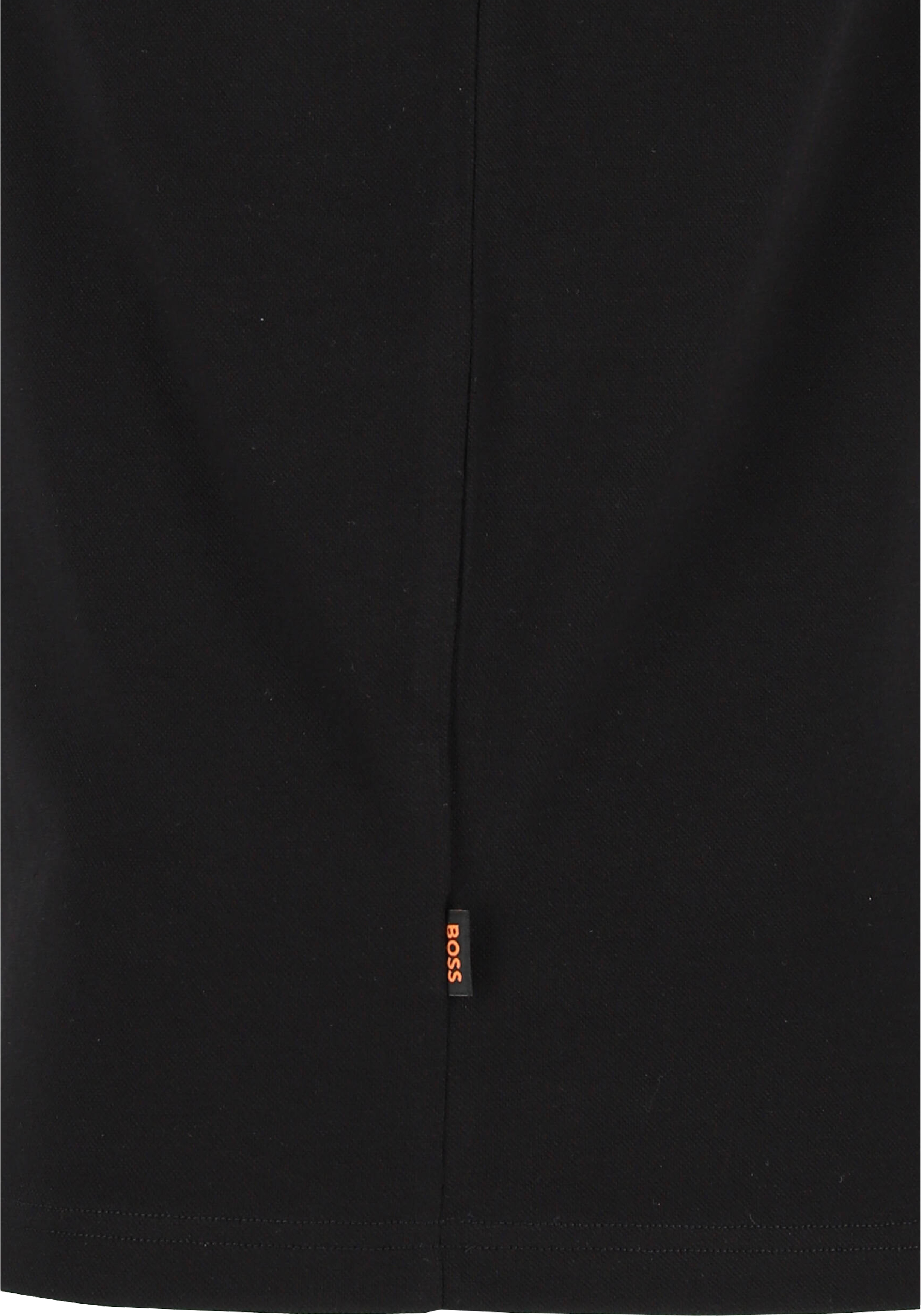 HUGO BOSS Passenger slim fit polo, stretch heren polo korte mouw, zwart