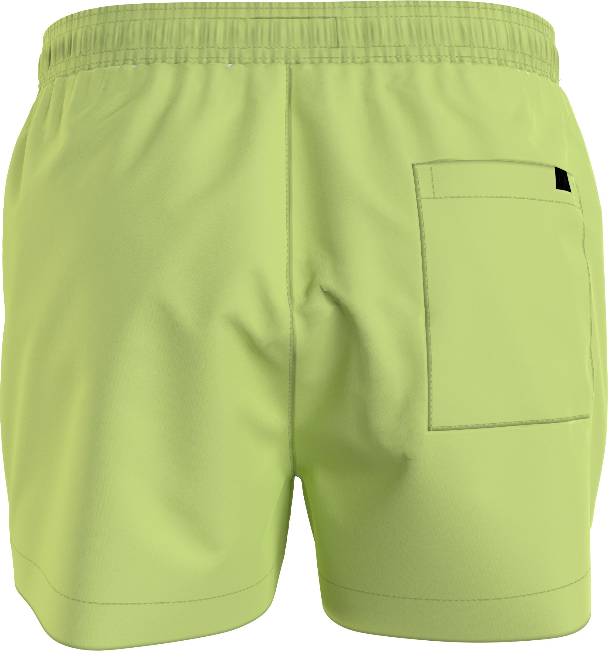 Calvin Klein Short Drawstring swimshort, heren zwembroek, limegroen