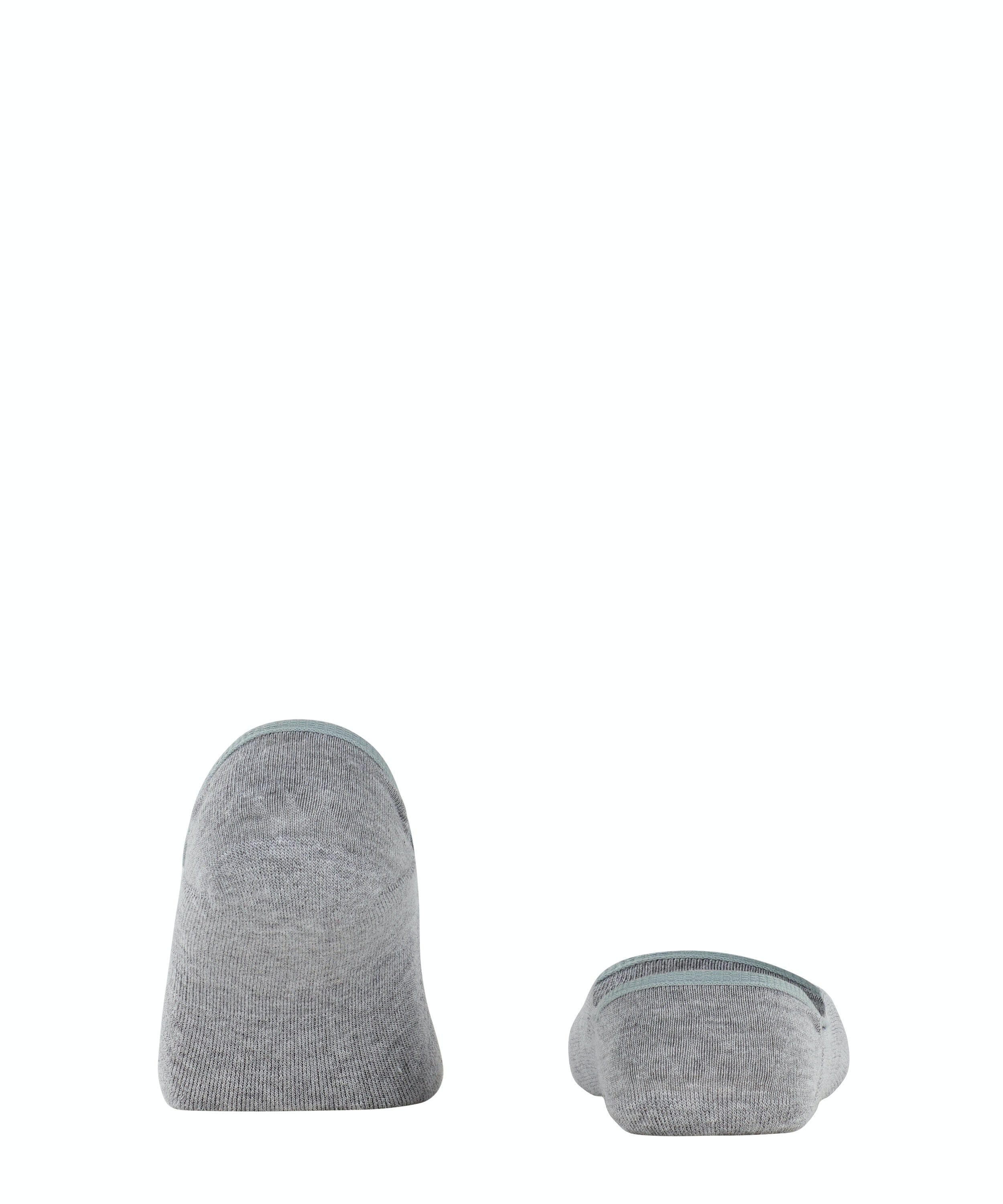 Burlington Athleisure dames invisible sokken, grijs (light grey mel.)