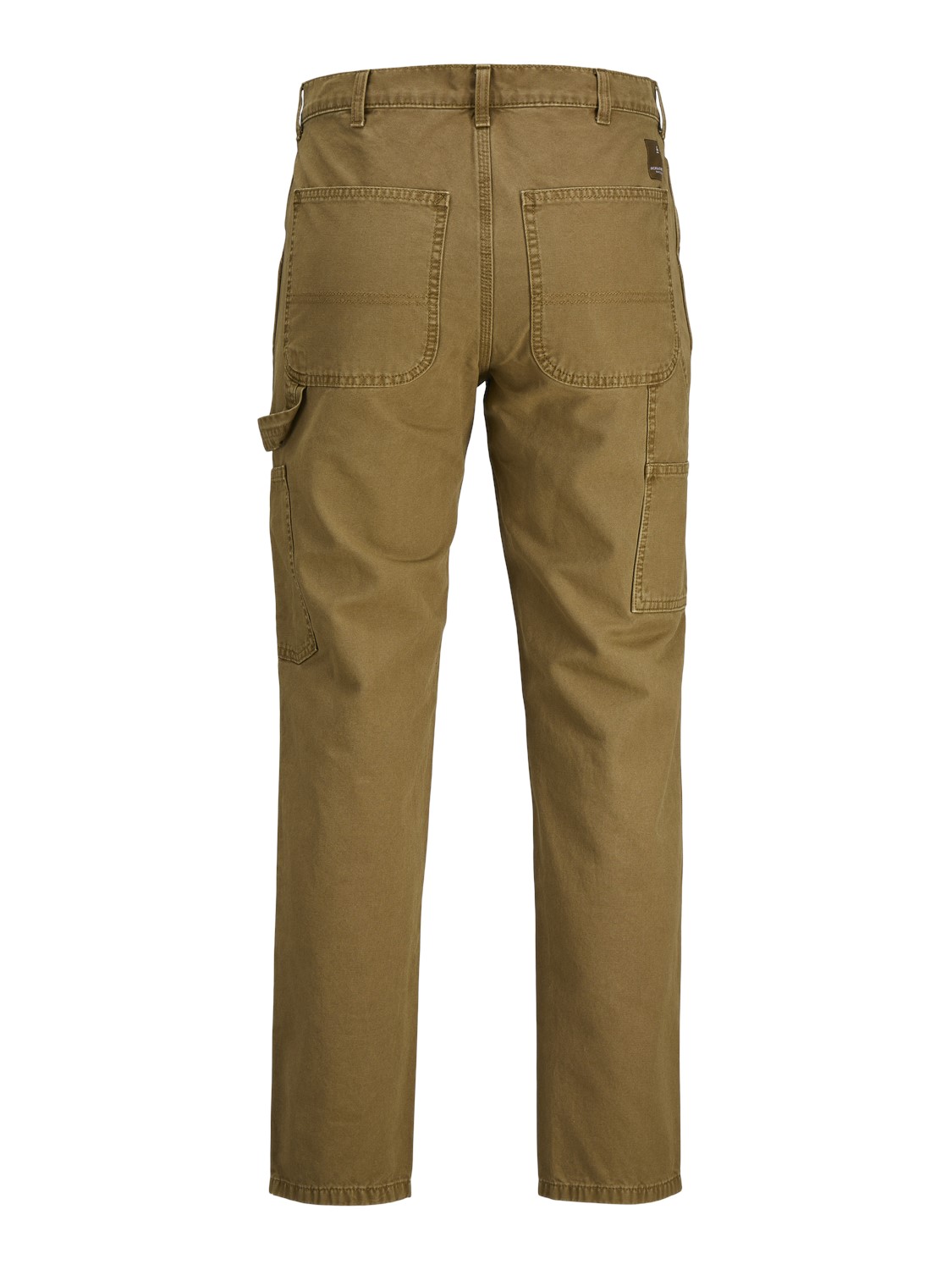 JACK & JONES Kane Washed Carpenter loose fit, heren cargo broek, camel bruin