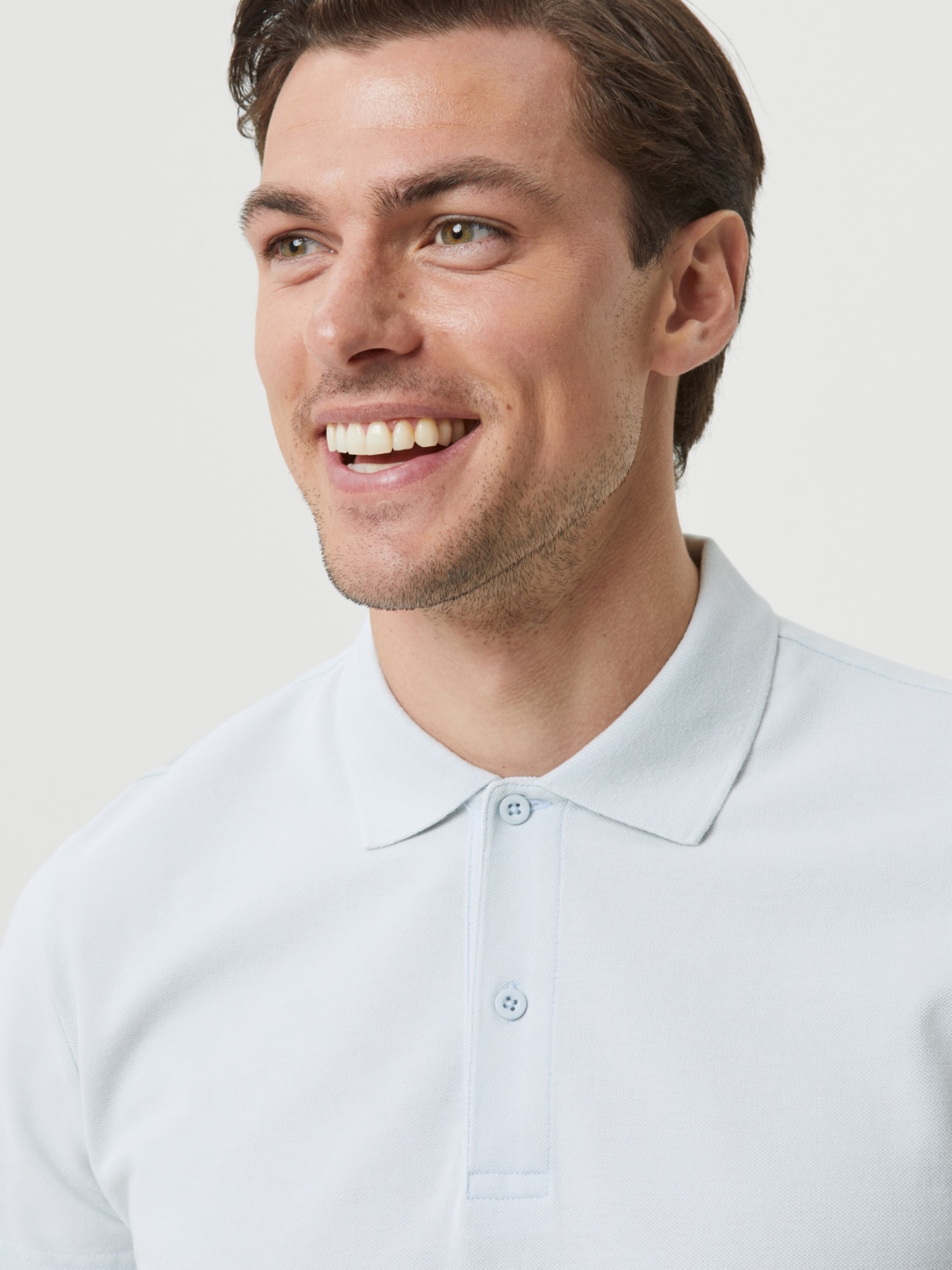 Bjorn Borg polo shirt, heel lichtblauw