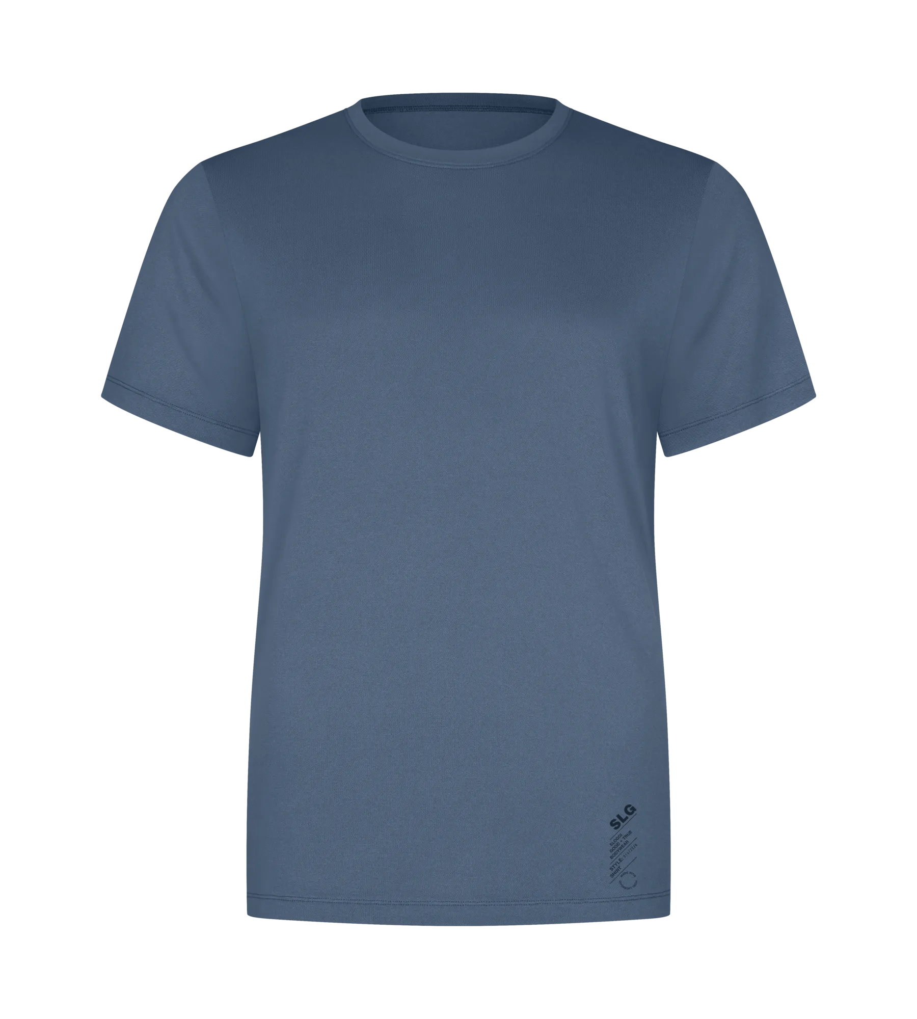 Sloggi Men SLG Base Soft T-Shirts, heren T-shirts met een ronde hals (1-pack), middenblauw
