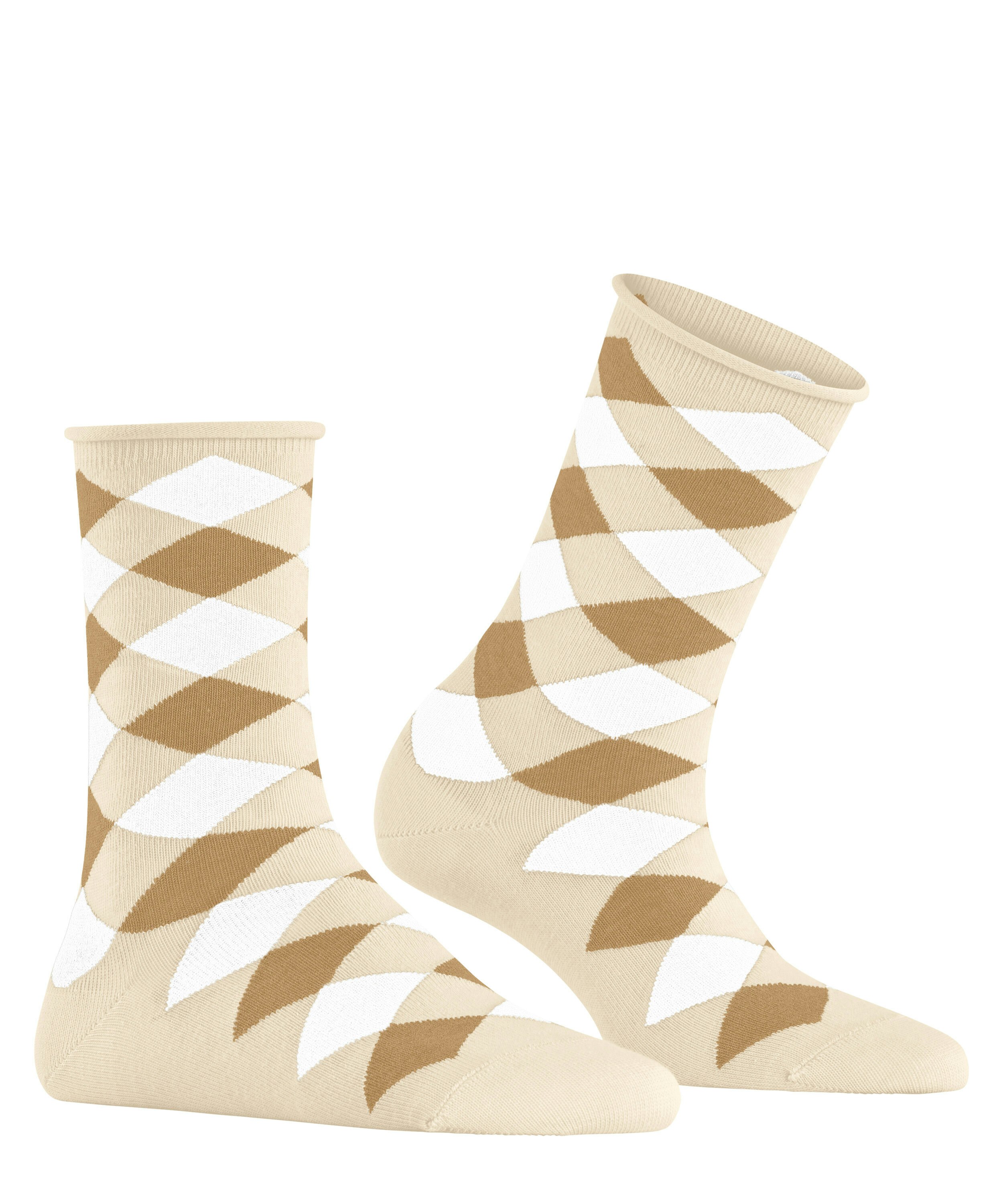 Burlington Sandy damessokken, beige (cream)