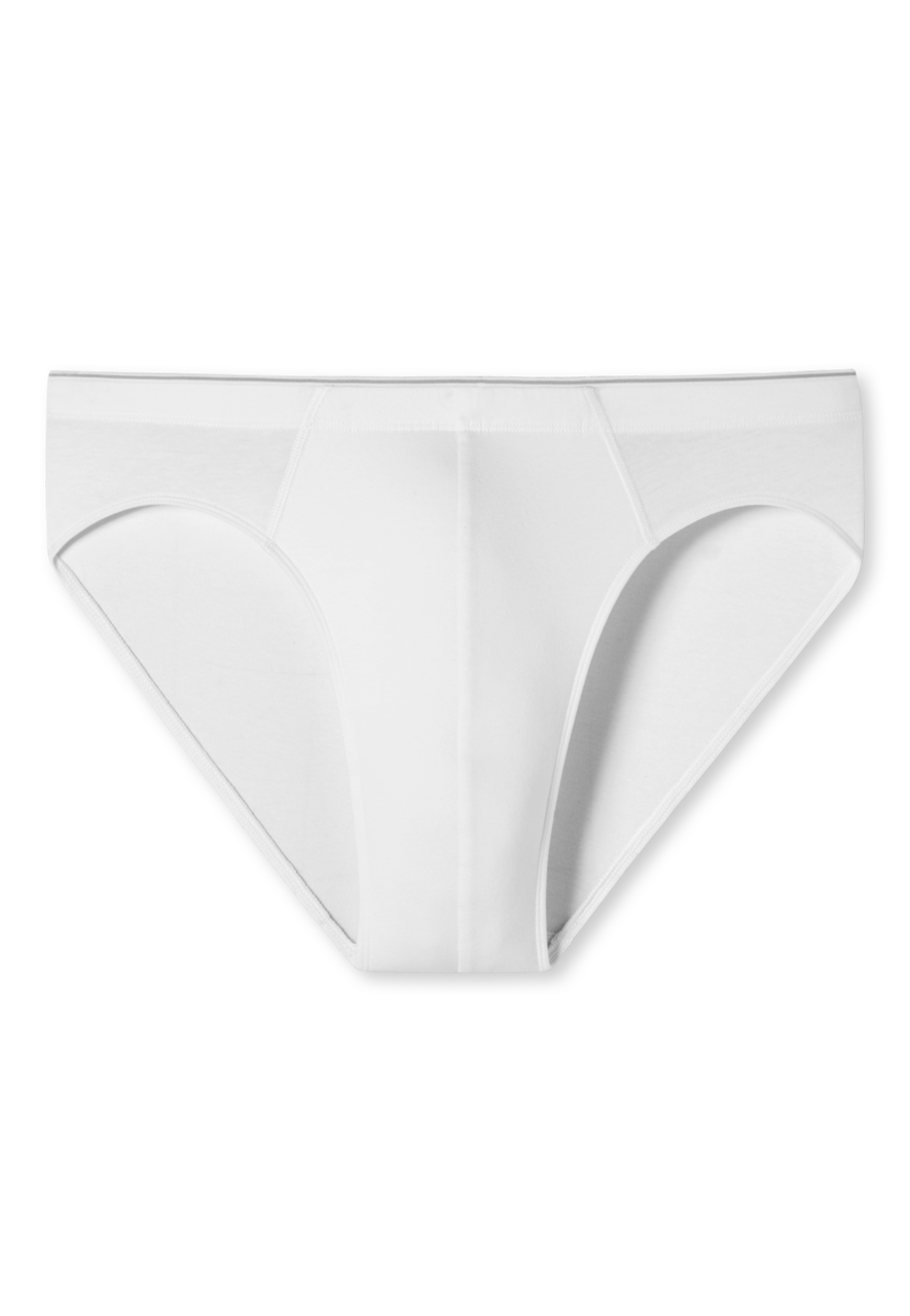 SCHIESSER 95/5 slip (1-pack), heren supermini slip biokatoen wit