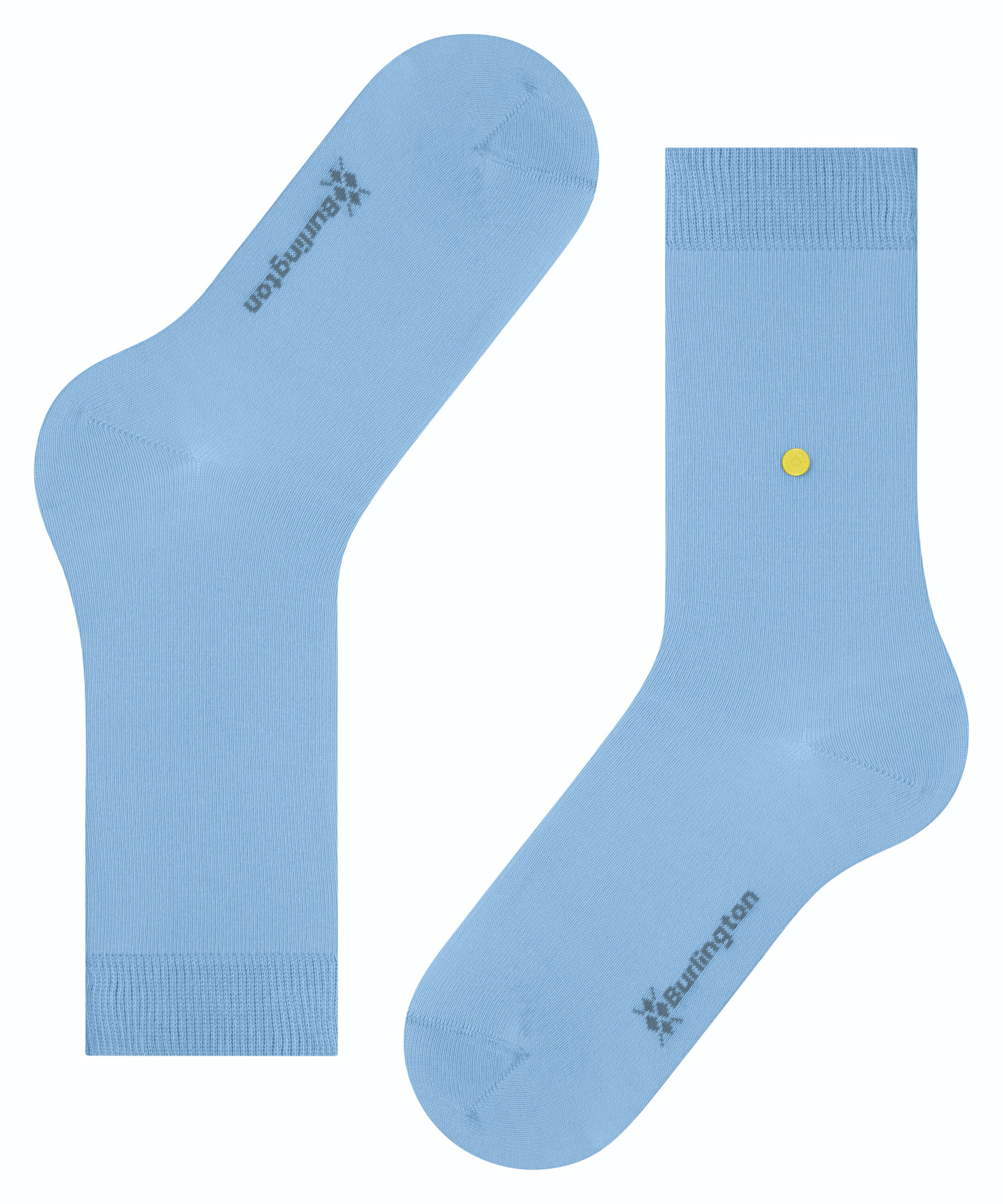 Burlington Lady damessokken, blauw (light blue)
