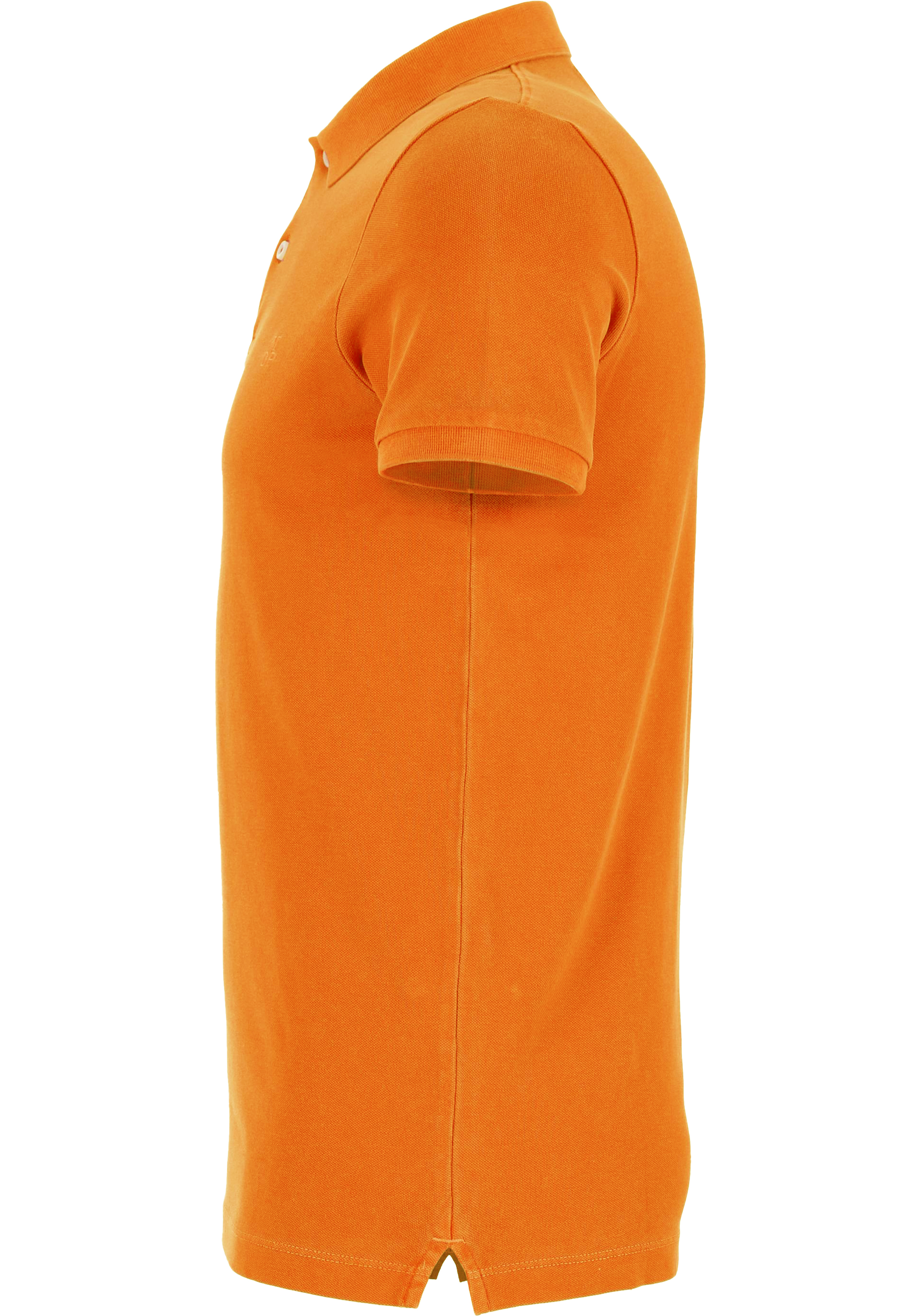 Marc O'Polo shaped fit polo, heren poloshirt korte mouw, oranje