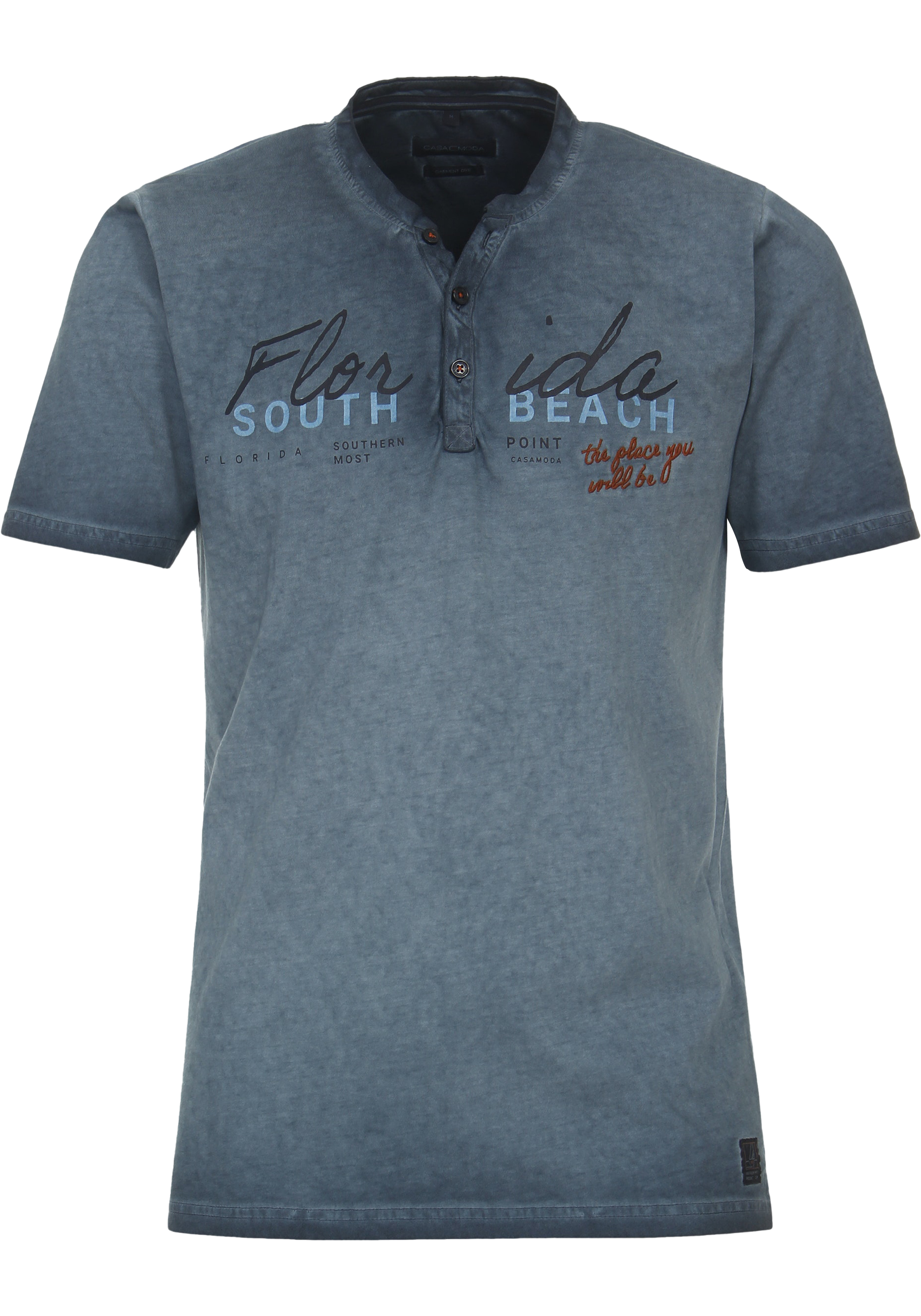 CASA MODA comfort fit heren T-shirt, blauw