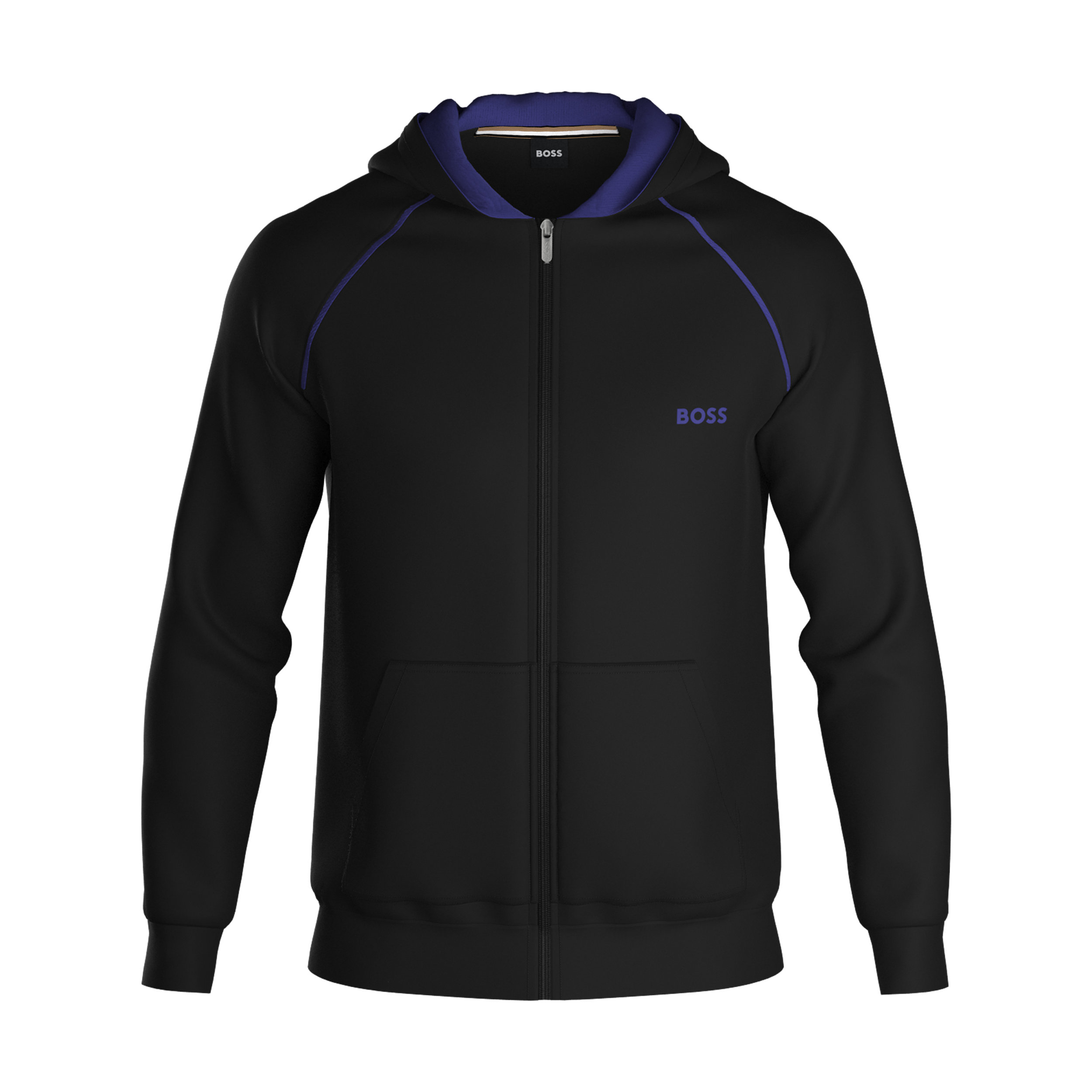 BOSS Mix&Match Jacket, heren lounge vest, zwart