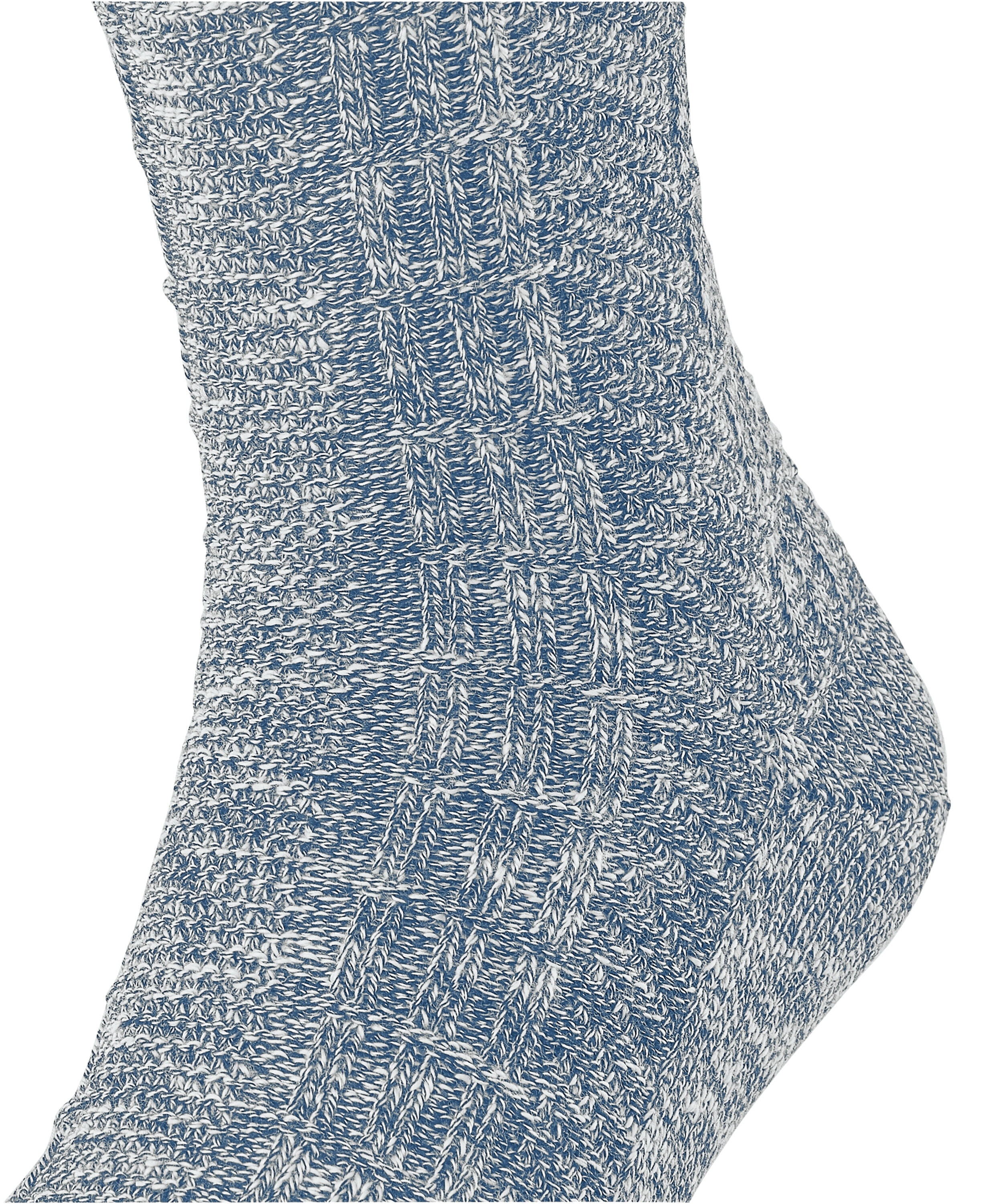 FALKE Carved Pile herensokken, ijsblauw (arcticblue)