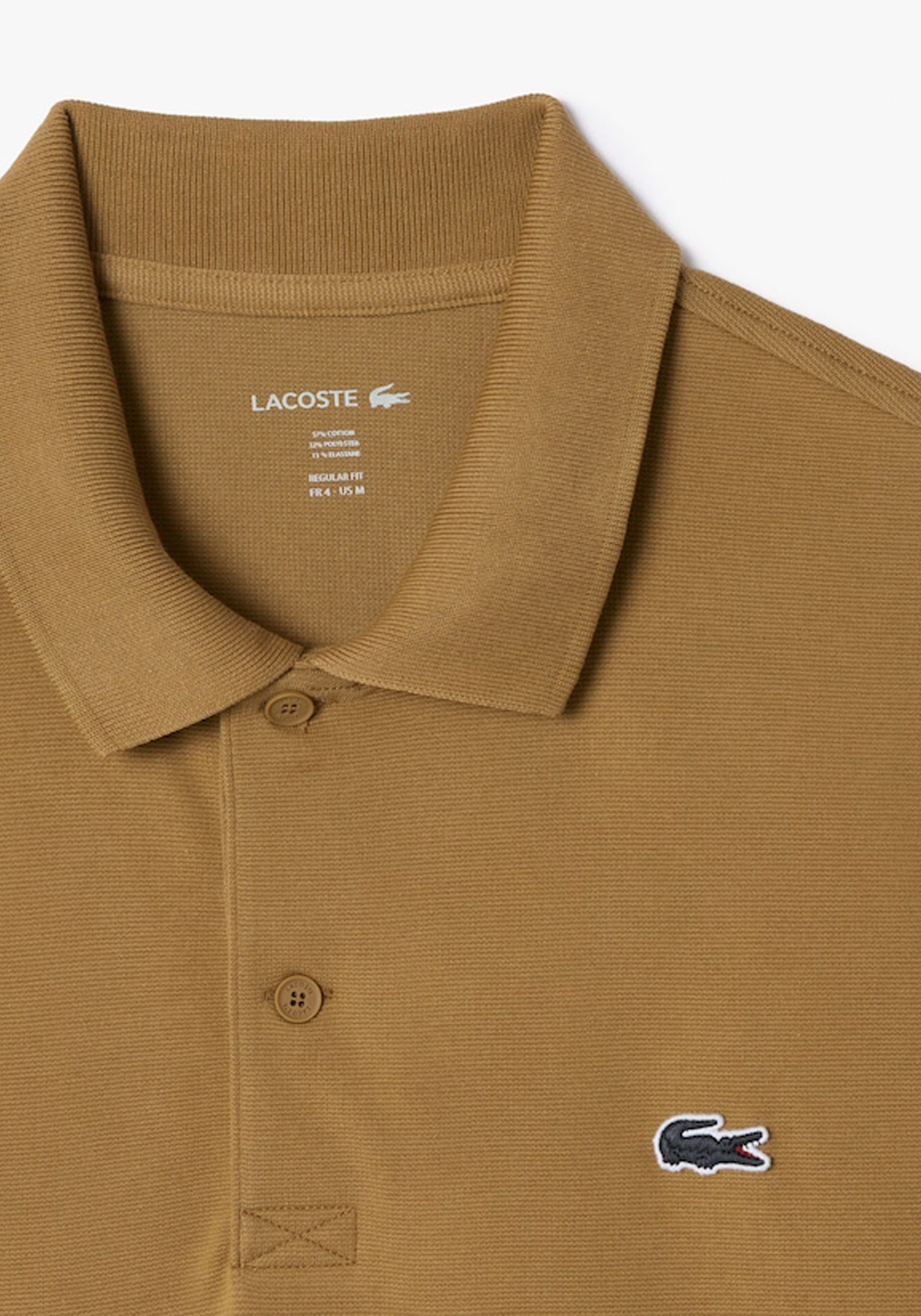 Lacoste Sport Polo Regular Fit stretch, cookie lichtbruin