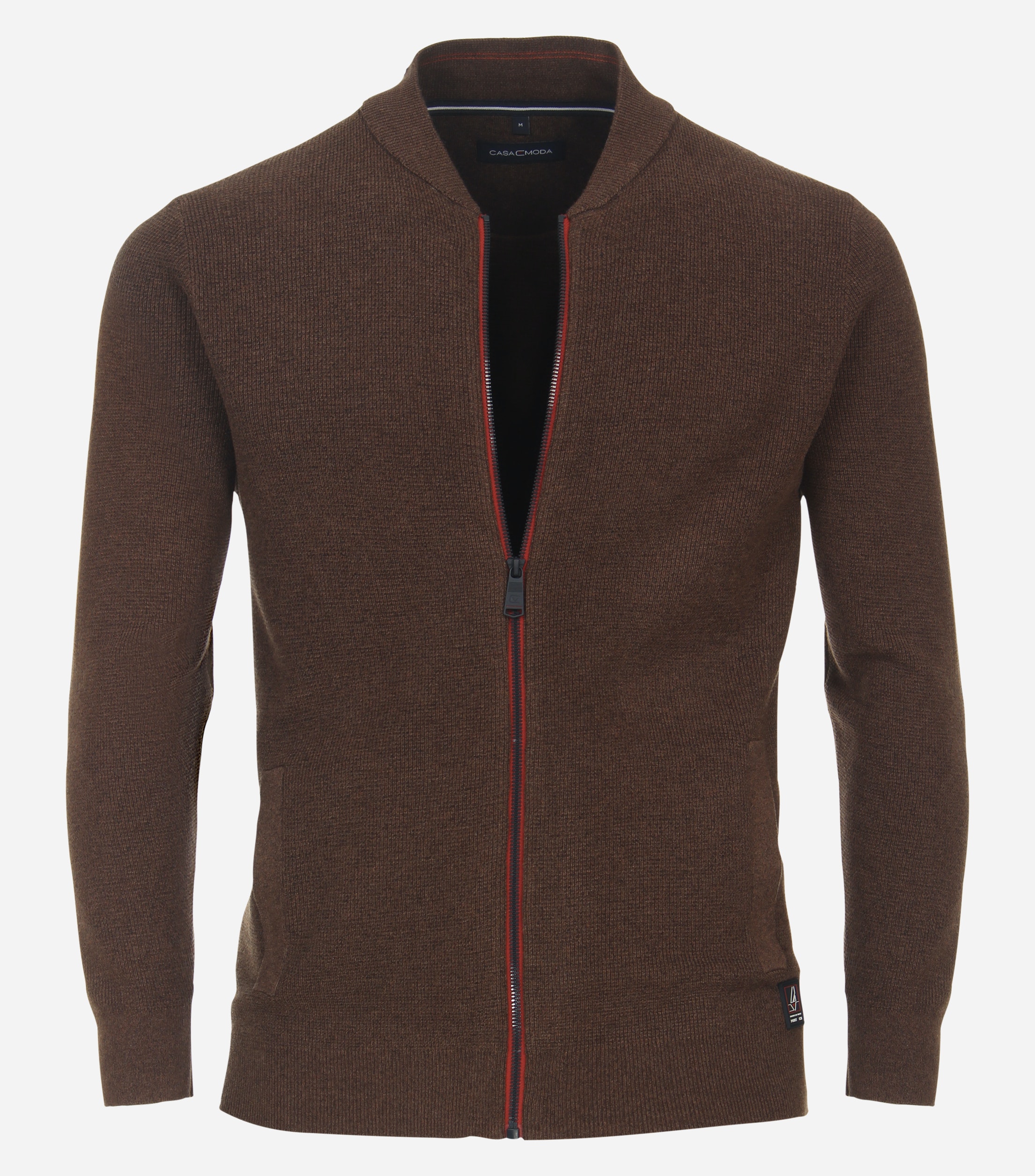 CASA MODA comfort fit vest, bruin