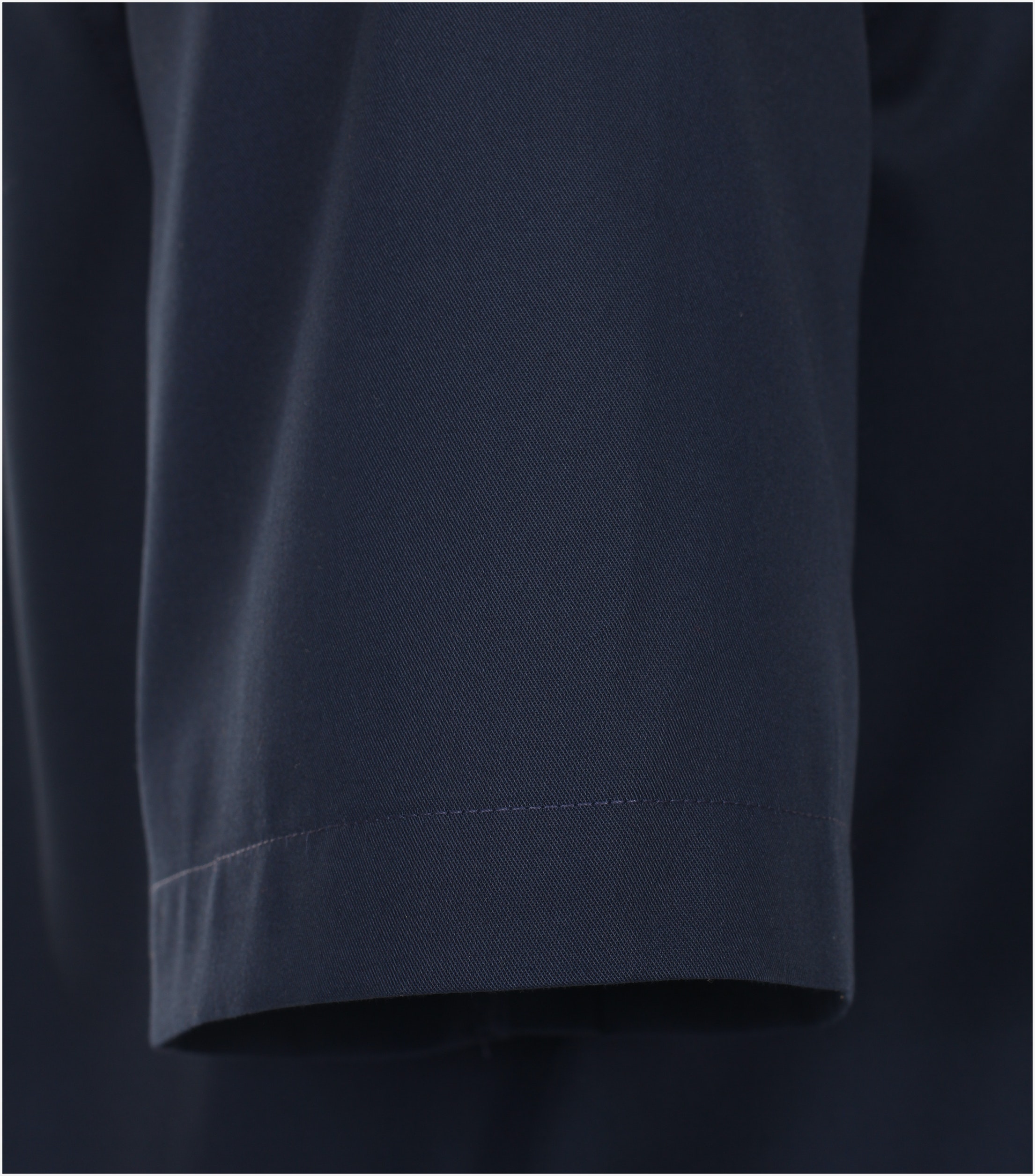 VENTI modern fit overhemd, korte mouw, twill, blauw