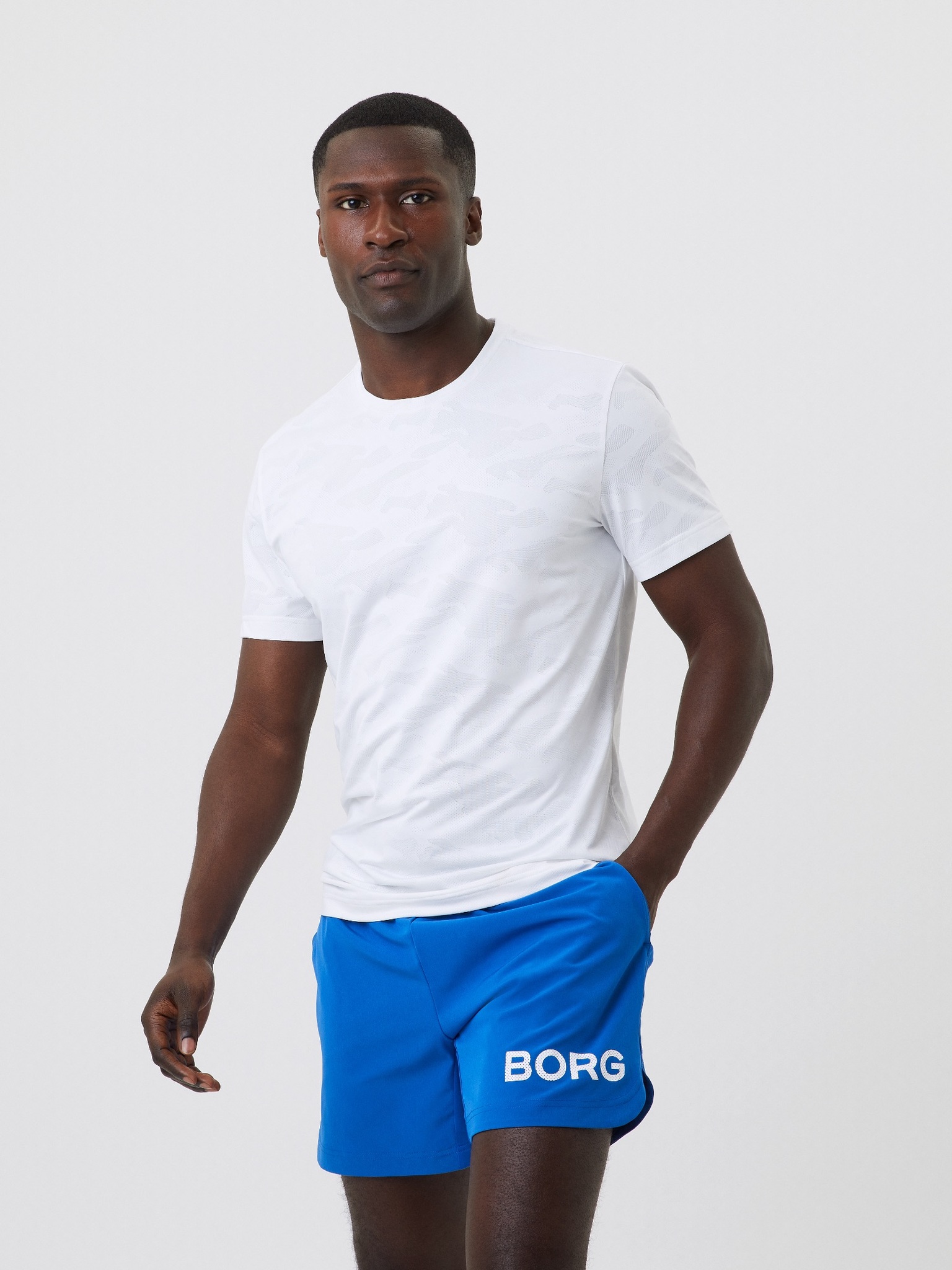 Bjorn Borg performance T-shirt, wit
