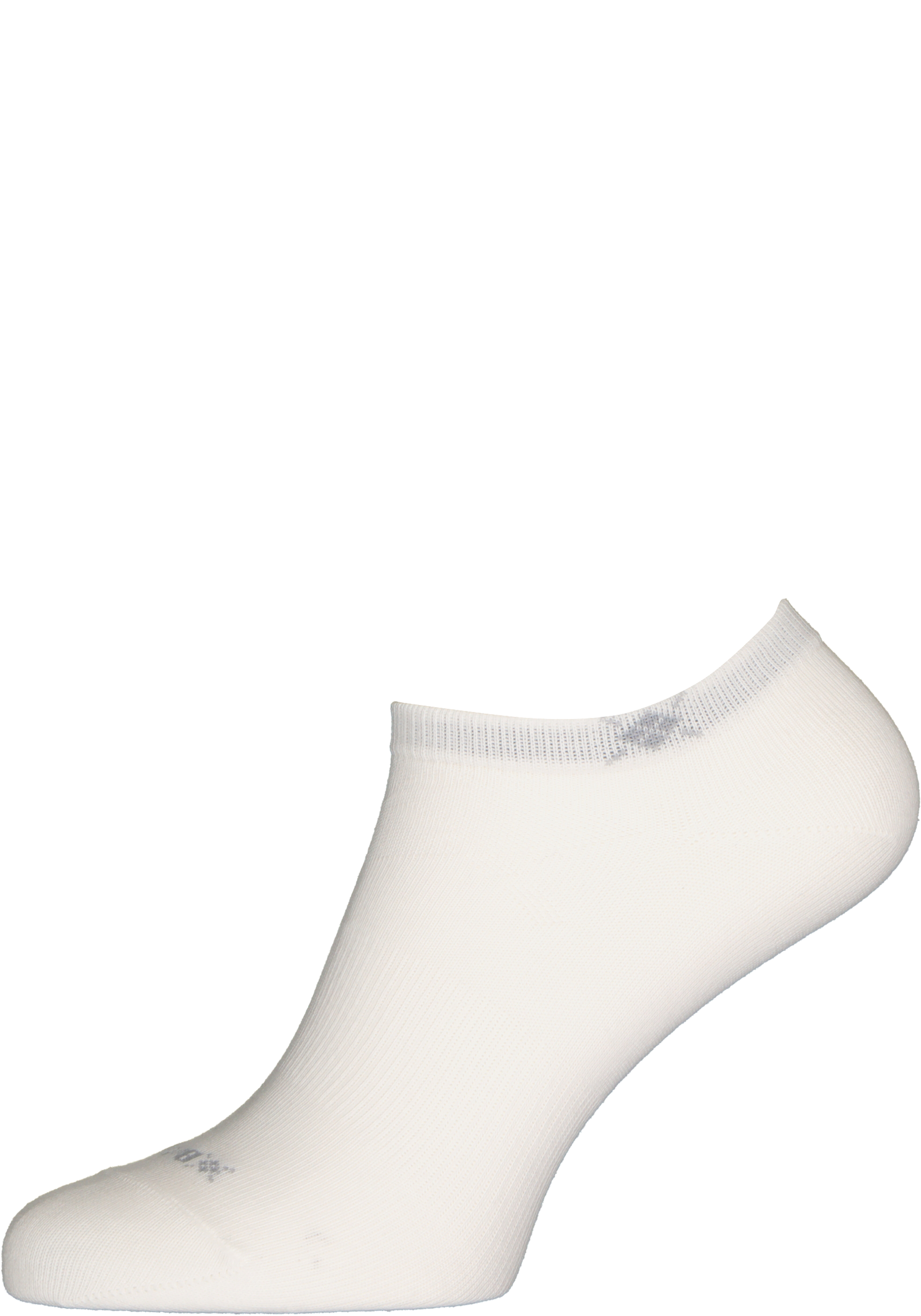 Burlington Everyday dames enkelsokken (2-pack), katoen, wit