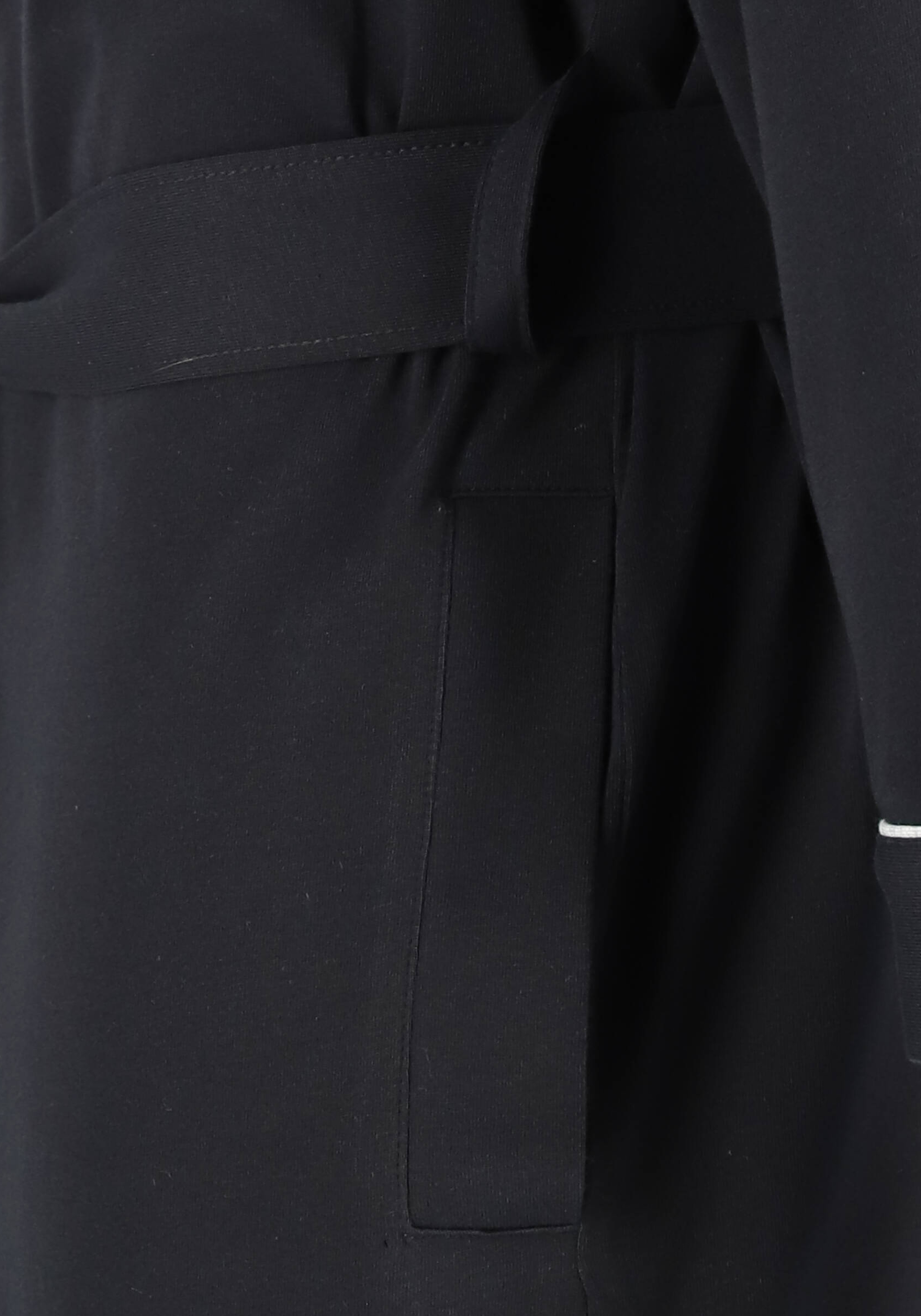 HUGO BOSS heren ochtendjas (dun), kimono, zwart