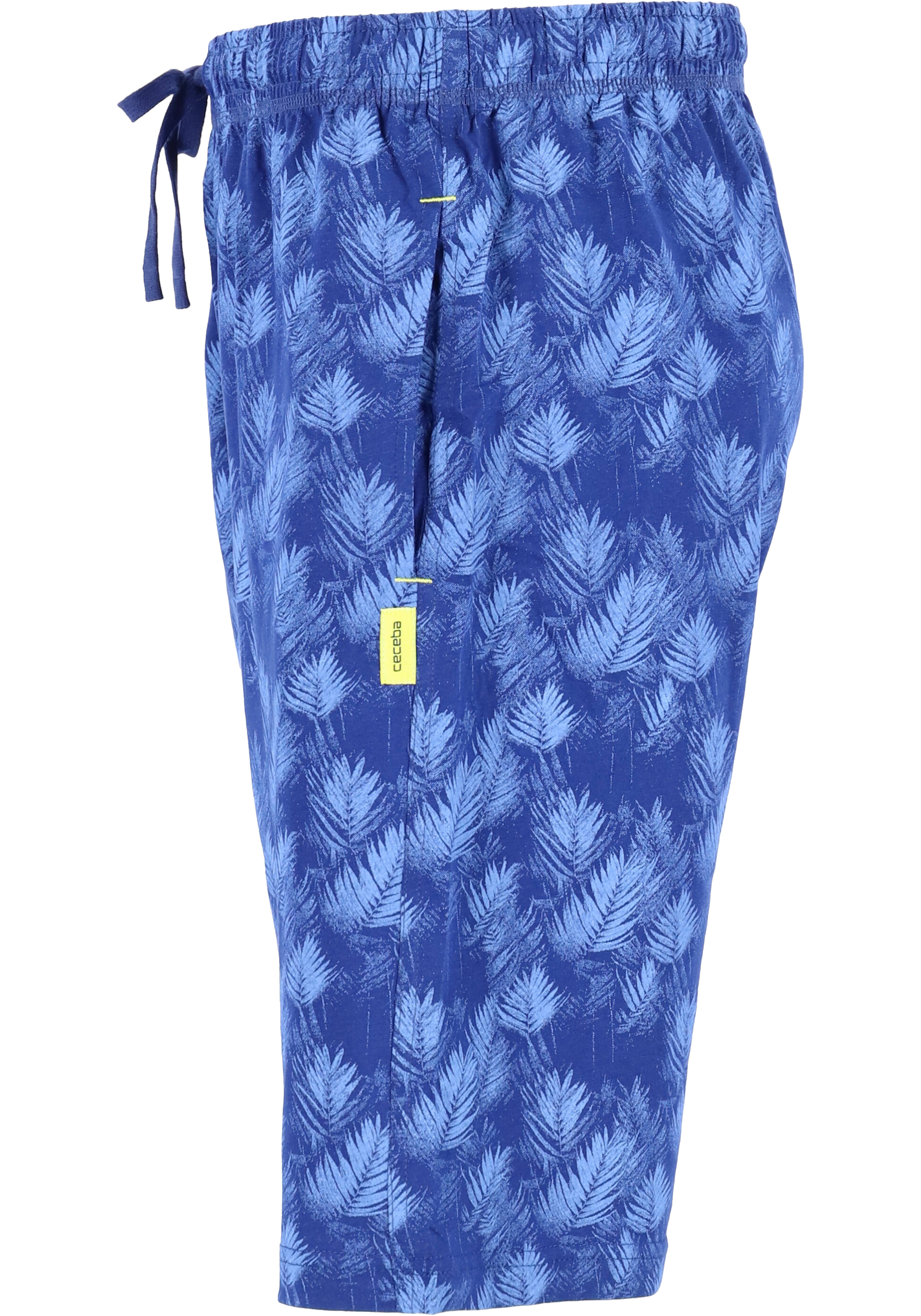 Ceceba heren pyjama- of loungebroek, donkerblauw dessin