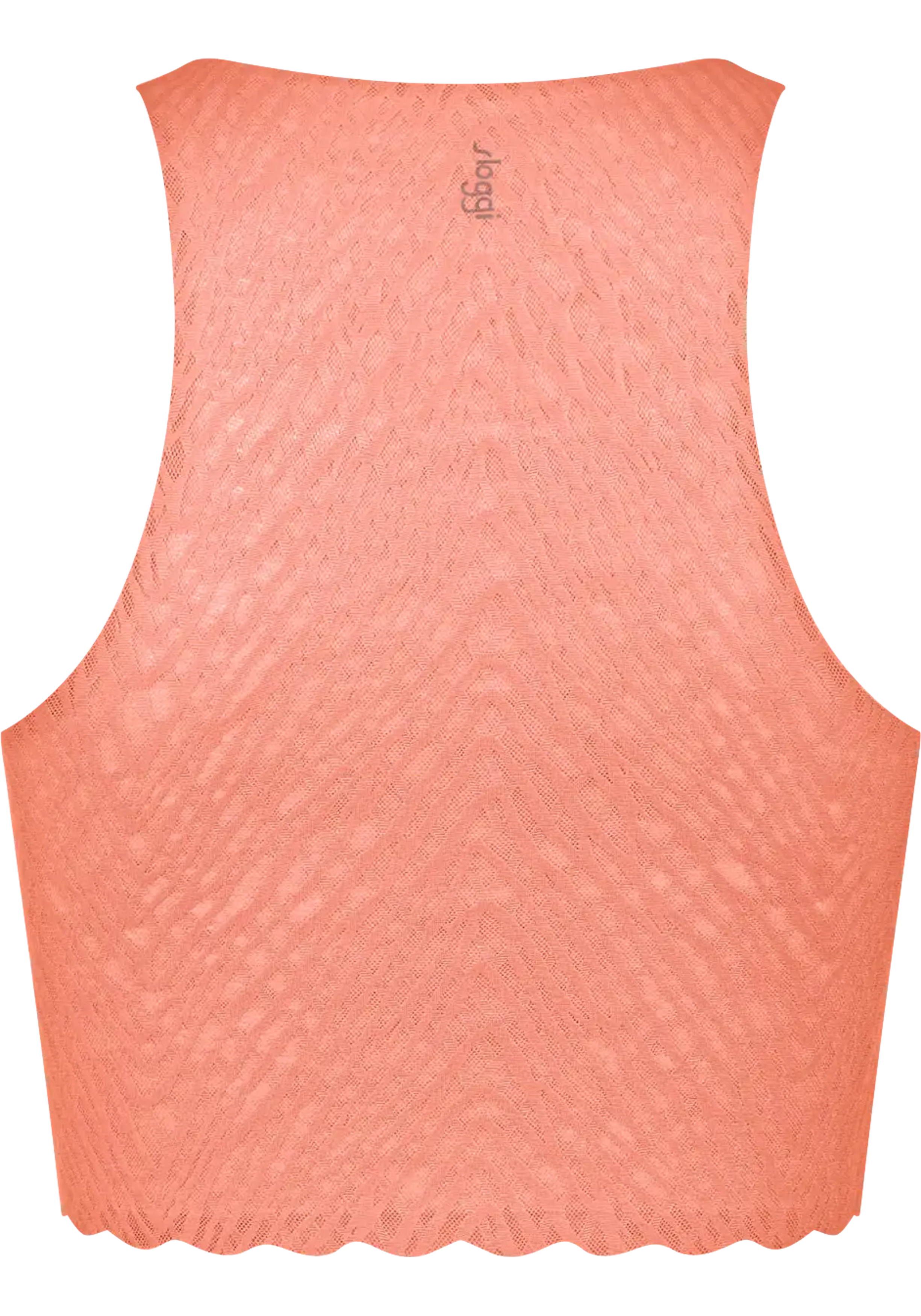 Sloggi Women ZERO Feel Bliss Crop Top (1-pack), dames korte top, licht abrikoos
