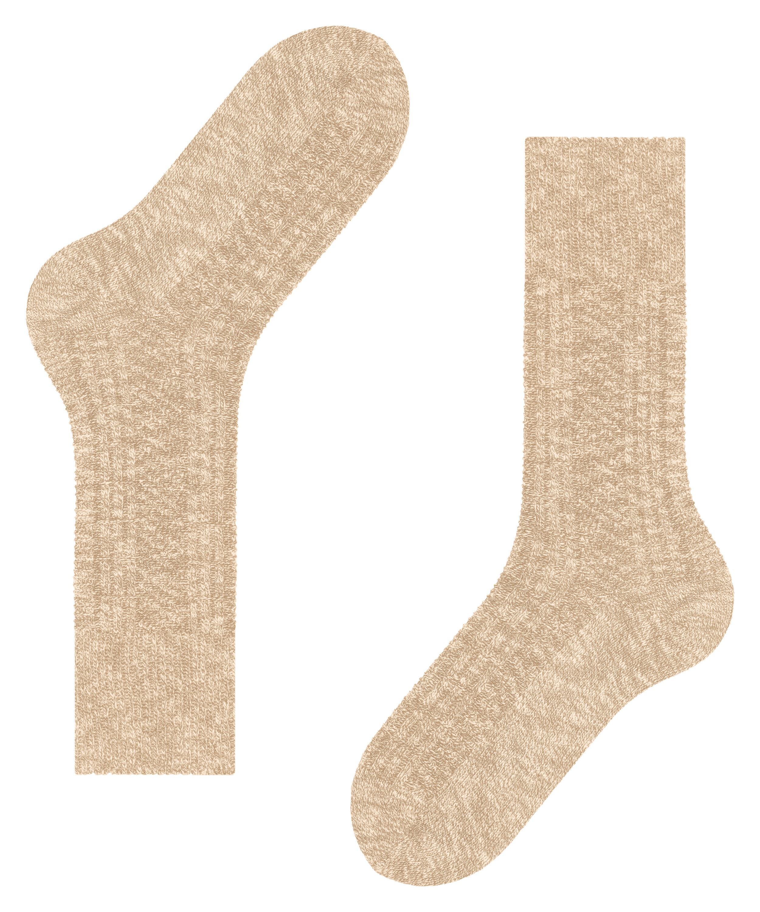 FALKE Carved Pile herensokken, beige (dune)