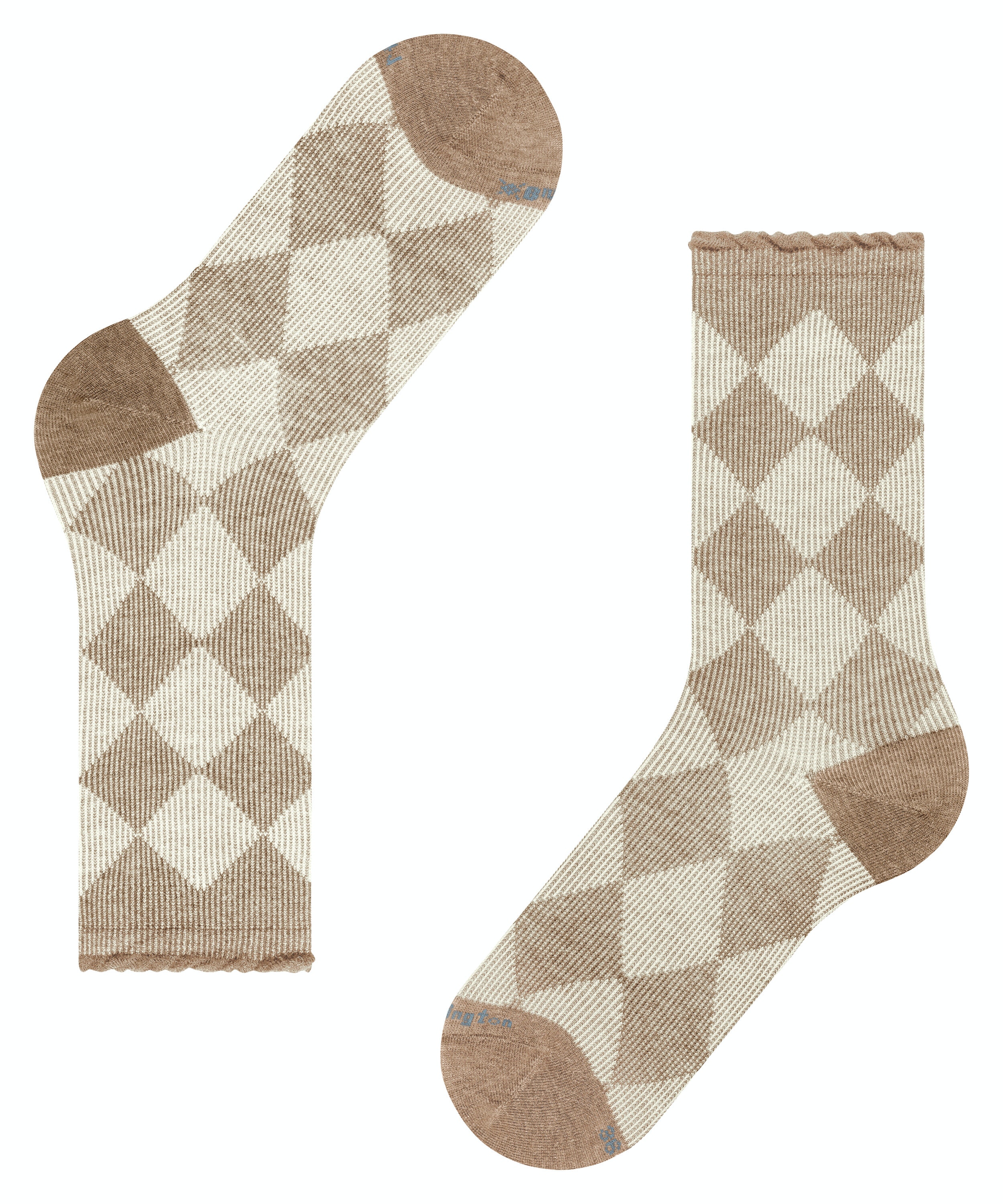 Burlington Dalston damessokken, beige (beige mel.)