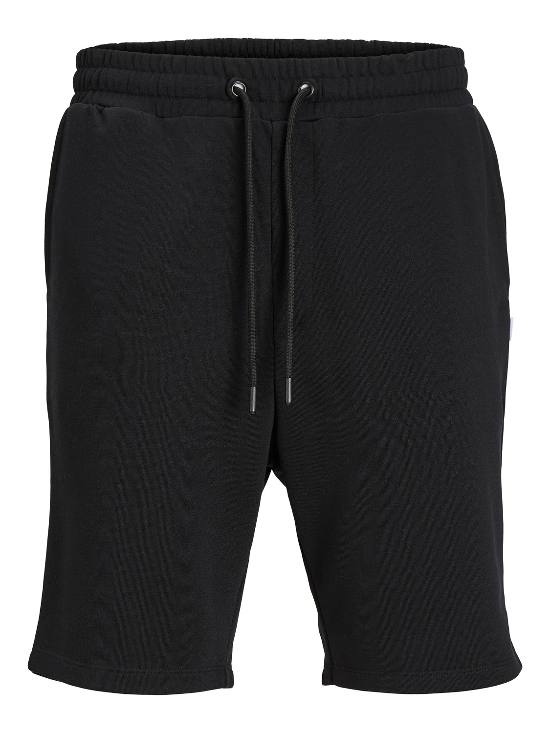 JACK & JONES Bradley Sweat Shorts loose fit, heren joggingbroek kort, zwart