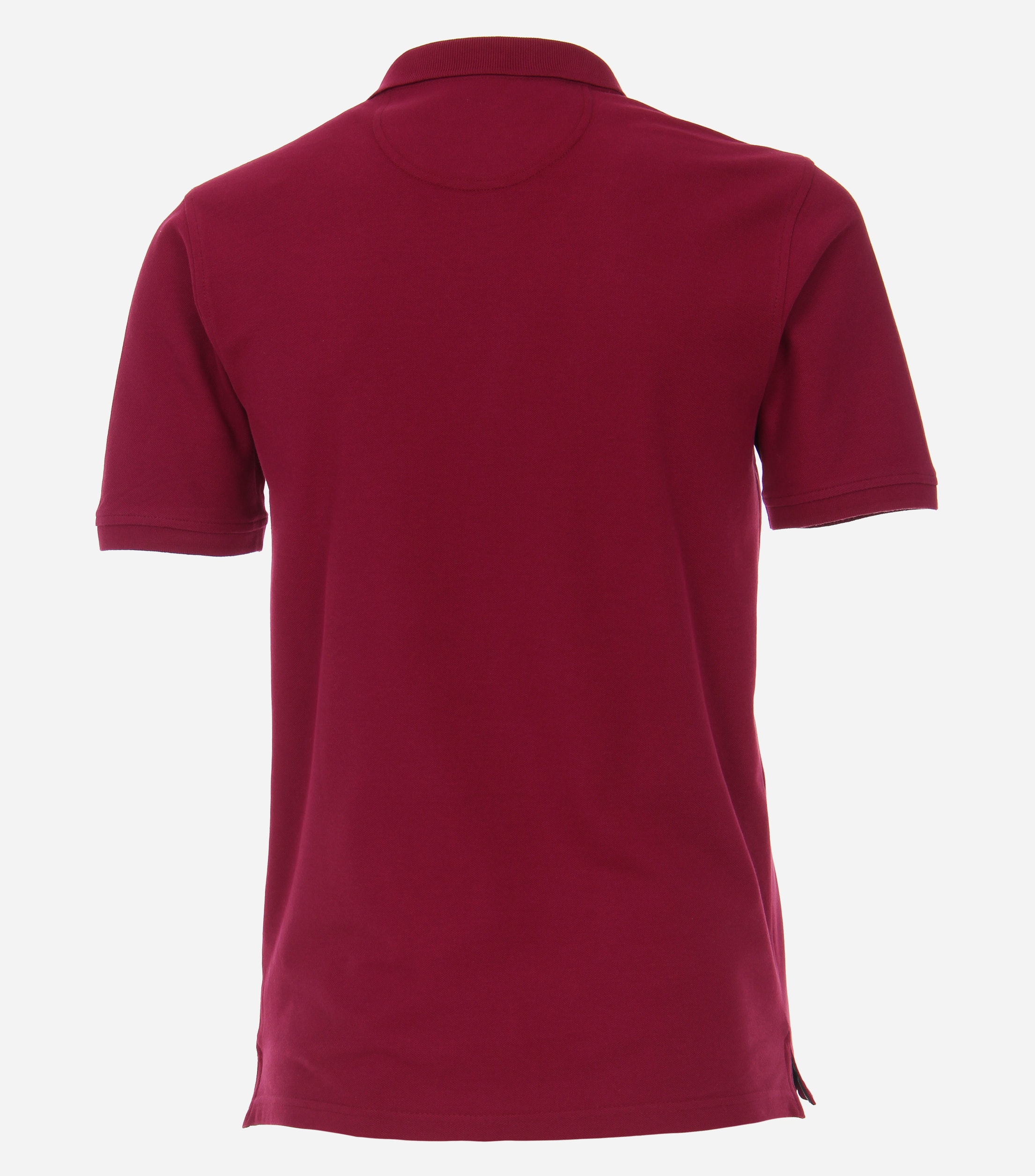 CASA MODA comfort fit heren polo, Paars