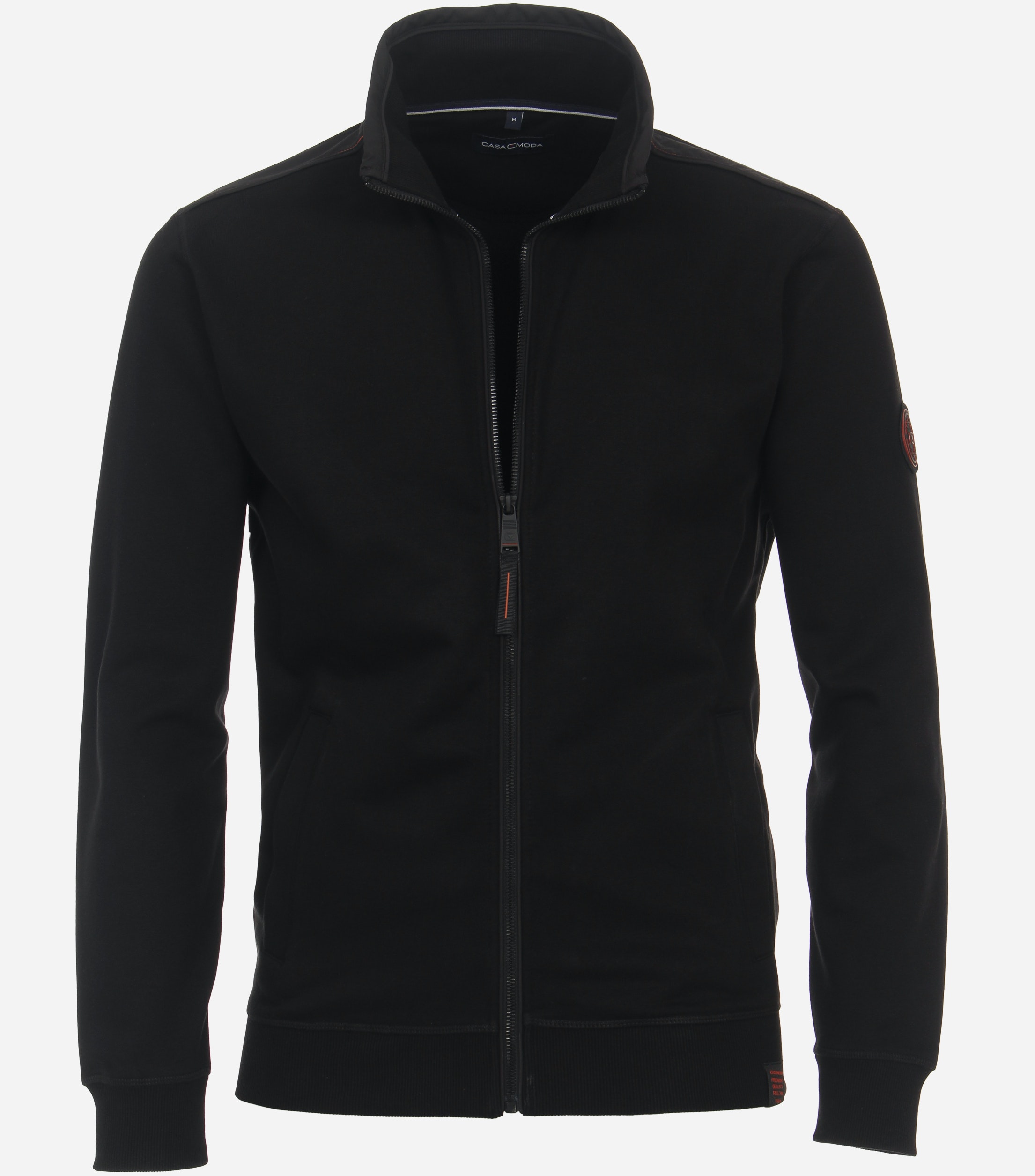 CASA MODA comfort fit vest, zwart