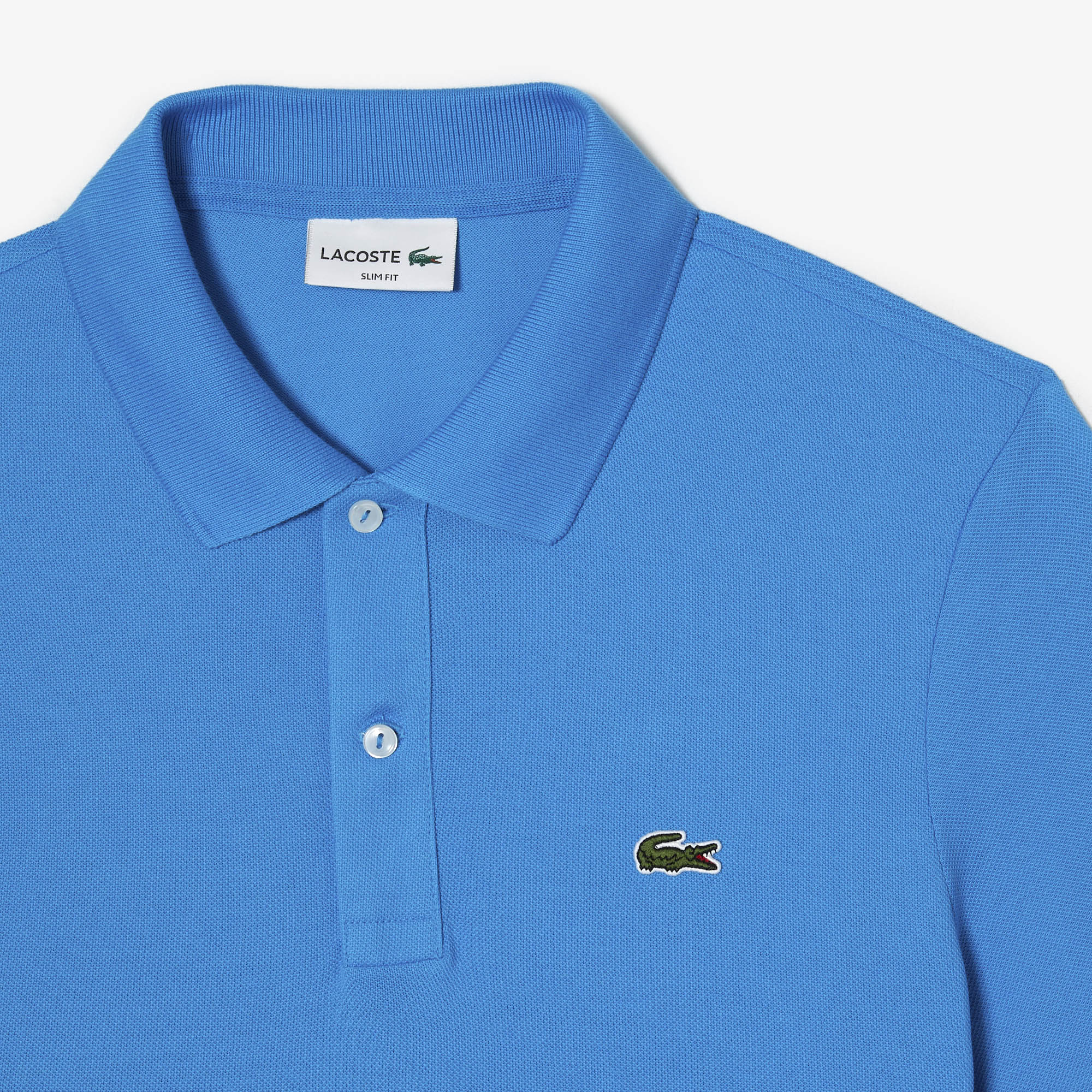 Lacoste Slim Fit polo, helder blauw