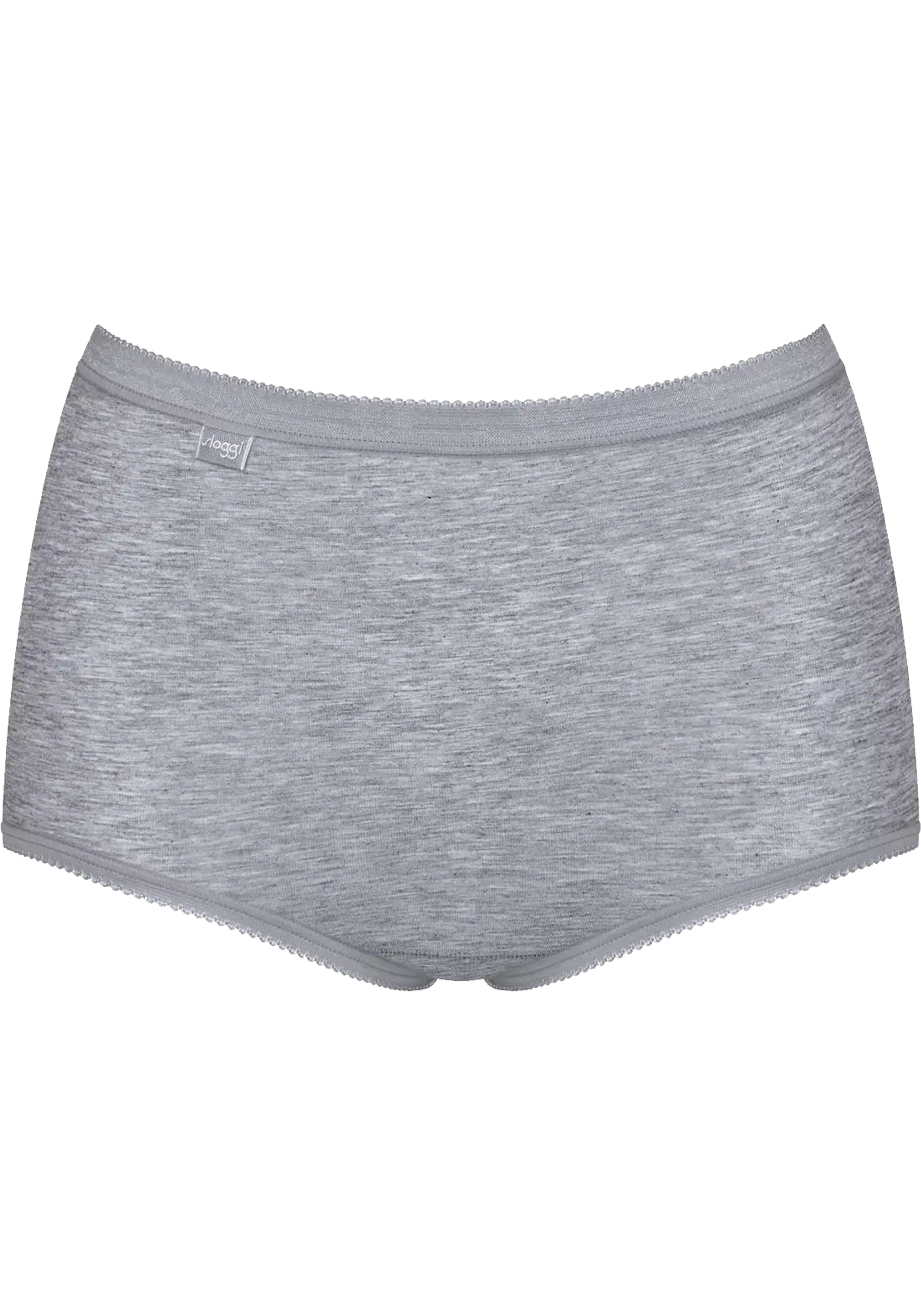 Sloggi Women Basic+ Maxi (4-pack), dames slip, wit, grijs, roze, paars