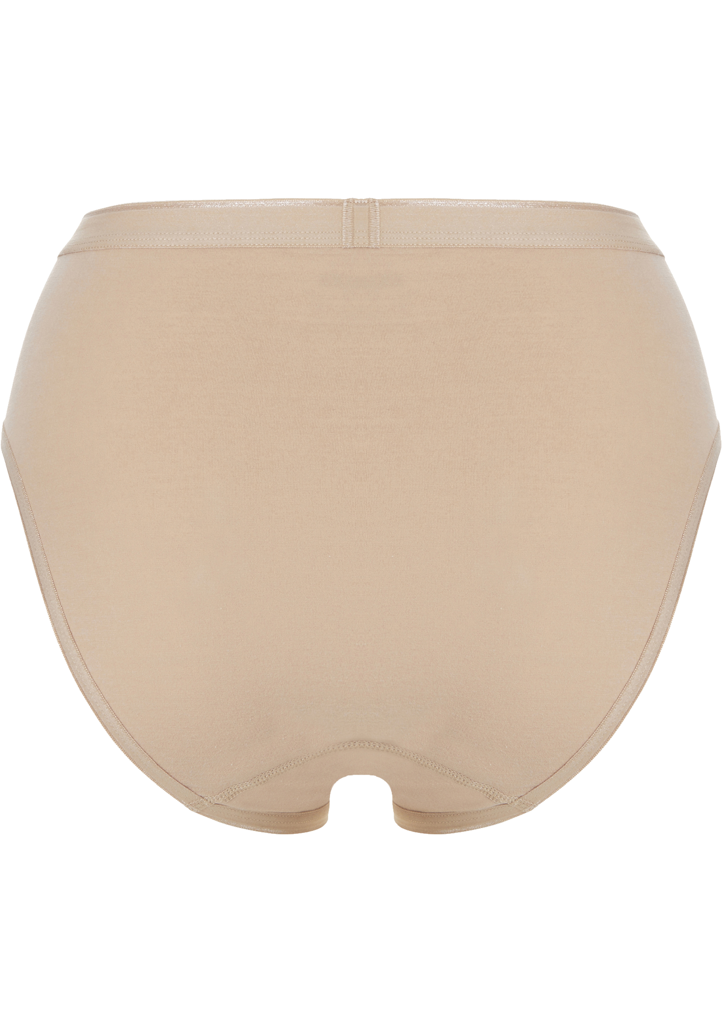 TEN CATE Basic women highleg (3-pack), dames slips middelhoge taille, huidskleur