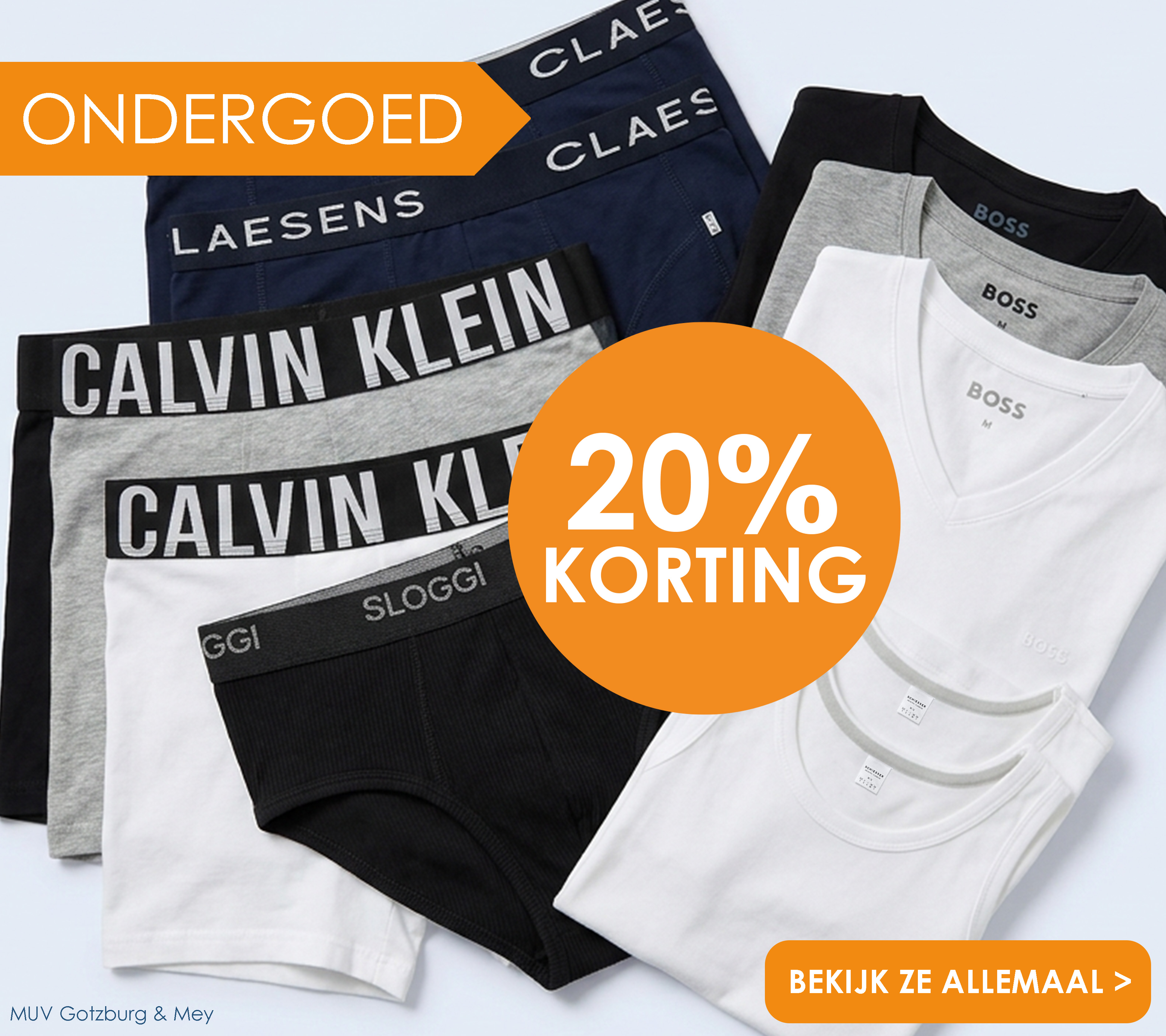 Ondergoed met 20 procent korting bij HemdVoorHem, bekijk ze allemaal!