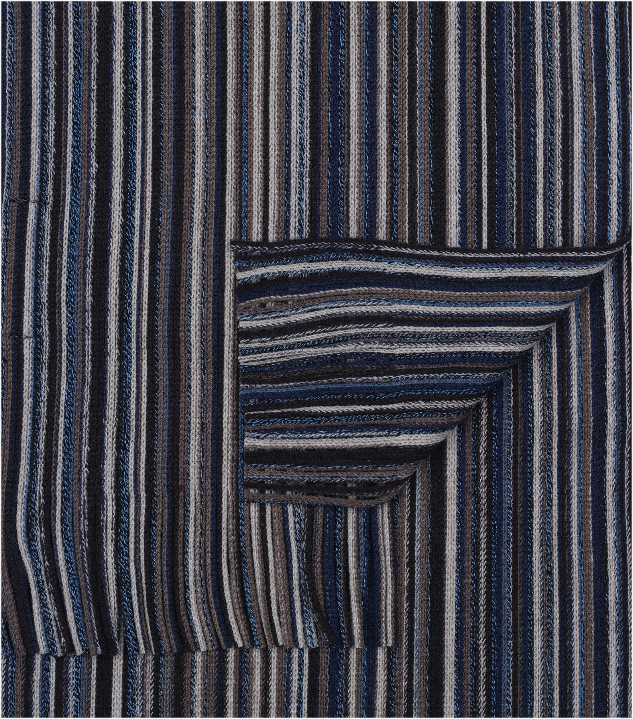 CASA MODA sjaal, blauw gestreept