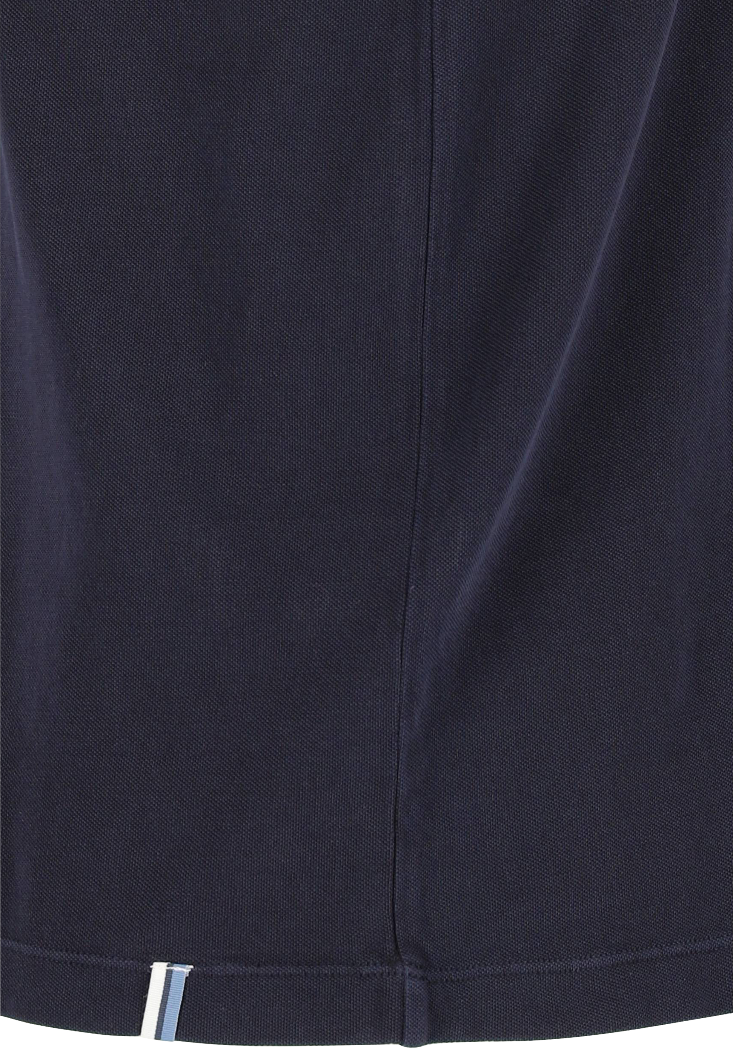 OLYMP Polo Casual, modern fit polo, marine blauw