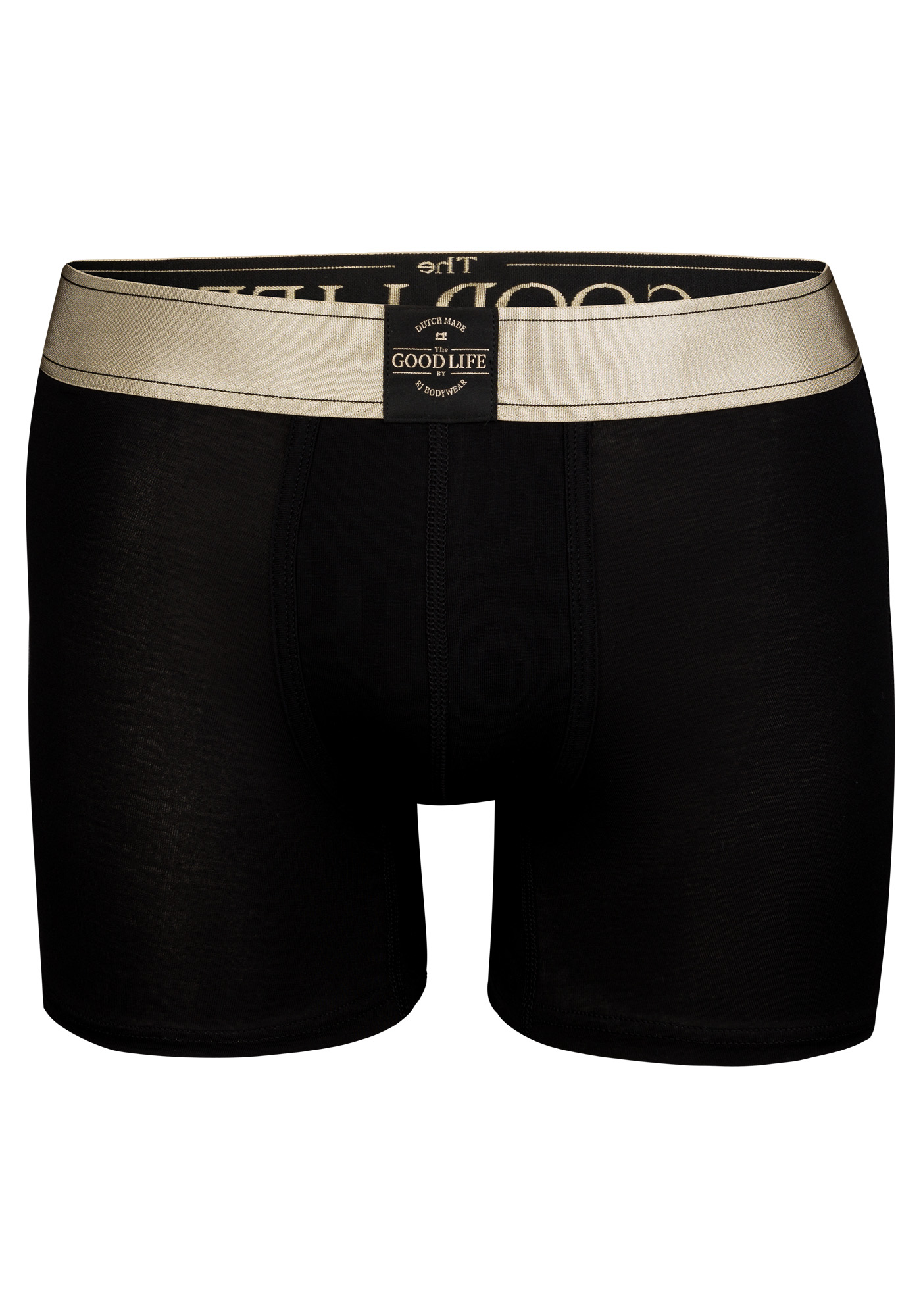 RJ Bodywear The Good Life boxers (2-pack), heren boxershort lang, zwart 