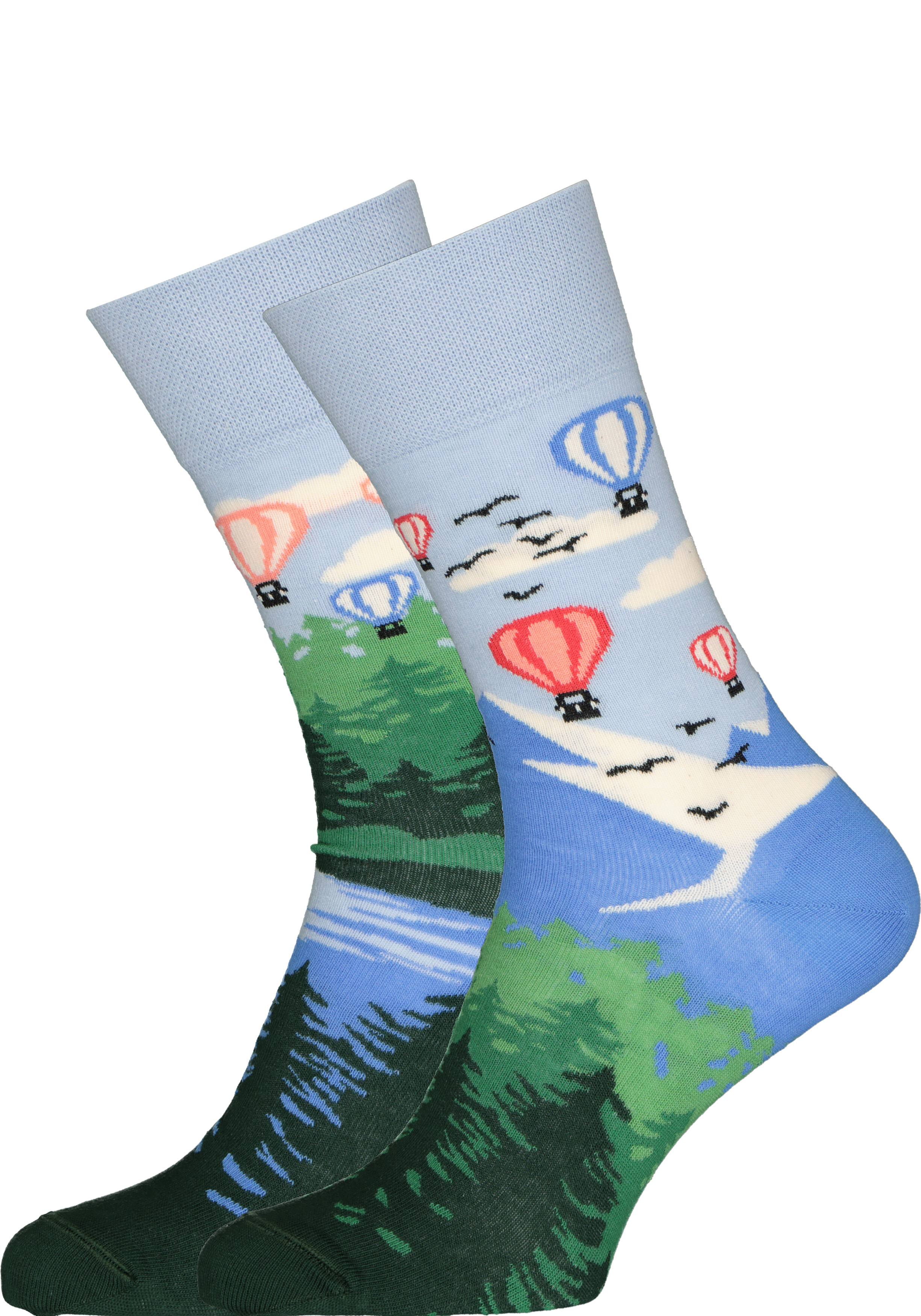 Many Mornings unisex sokken Adventure Balloon