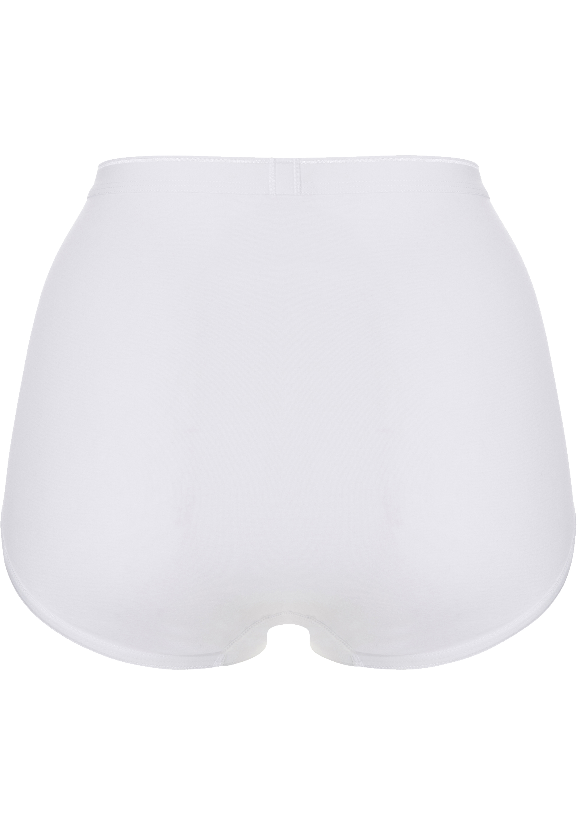TEN CATE Basic women maxi (3-pack), dames slips hoge taille, wit