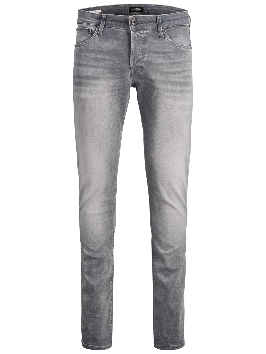 JACK & JONES Glenn Icon loose fit, heren jeans, grijs denim