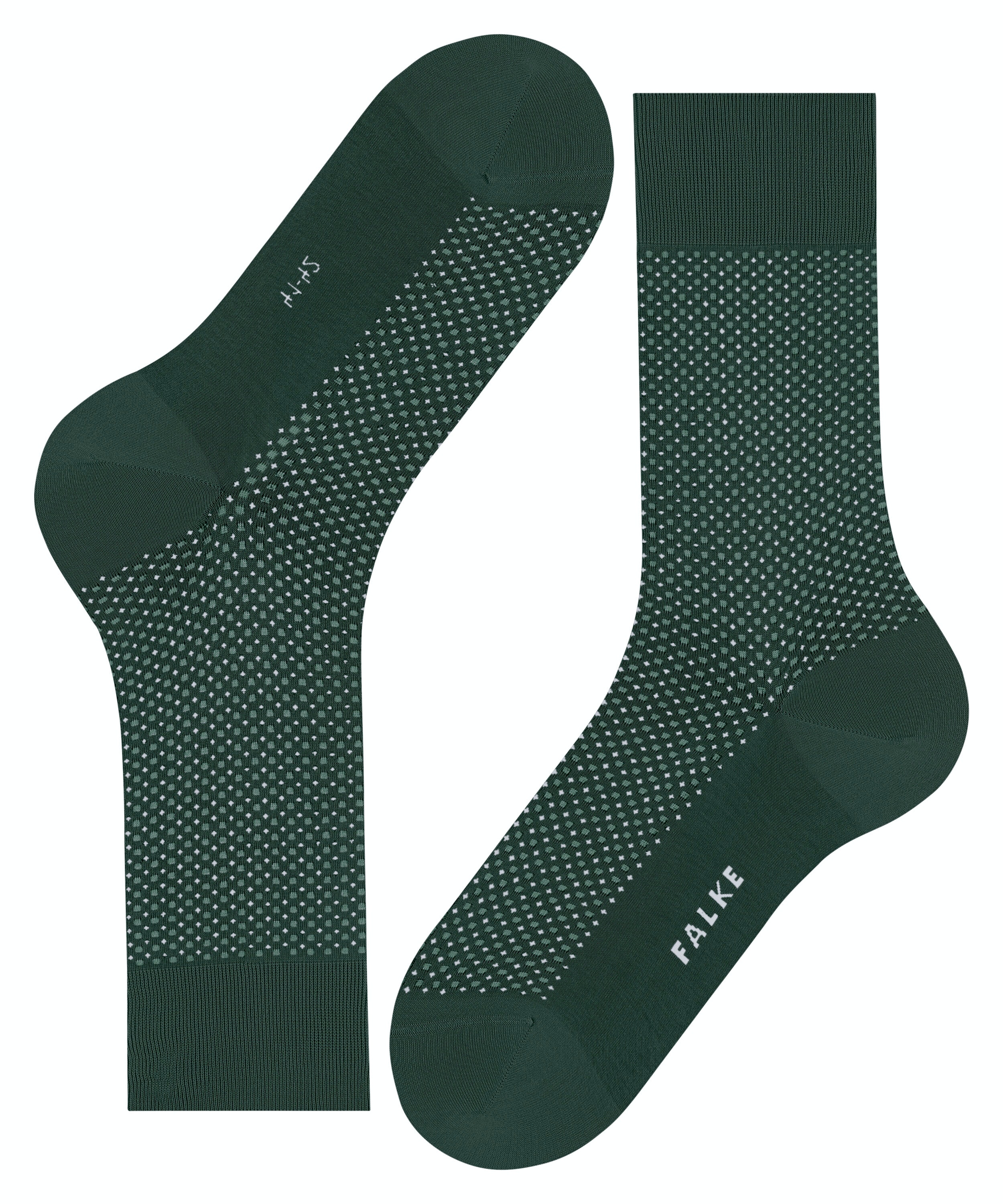 FALKE Uptown Tie herensokken, groen (hunter green)