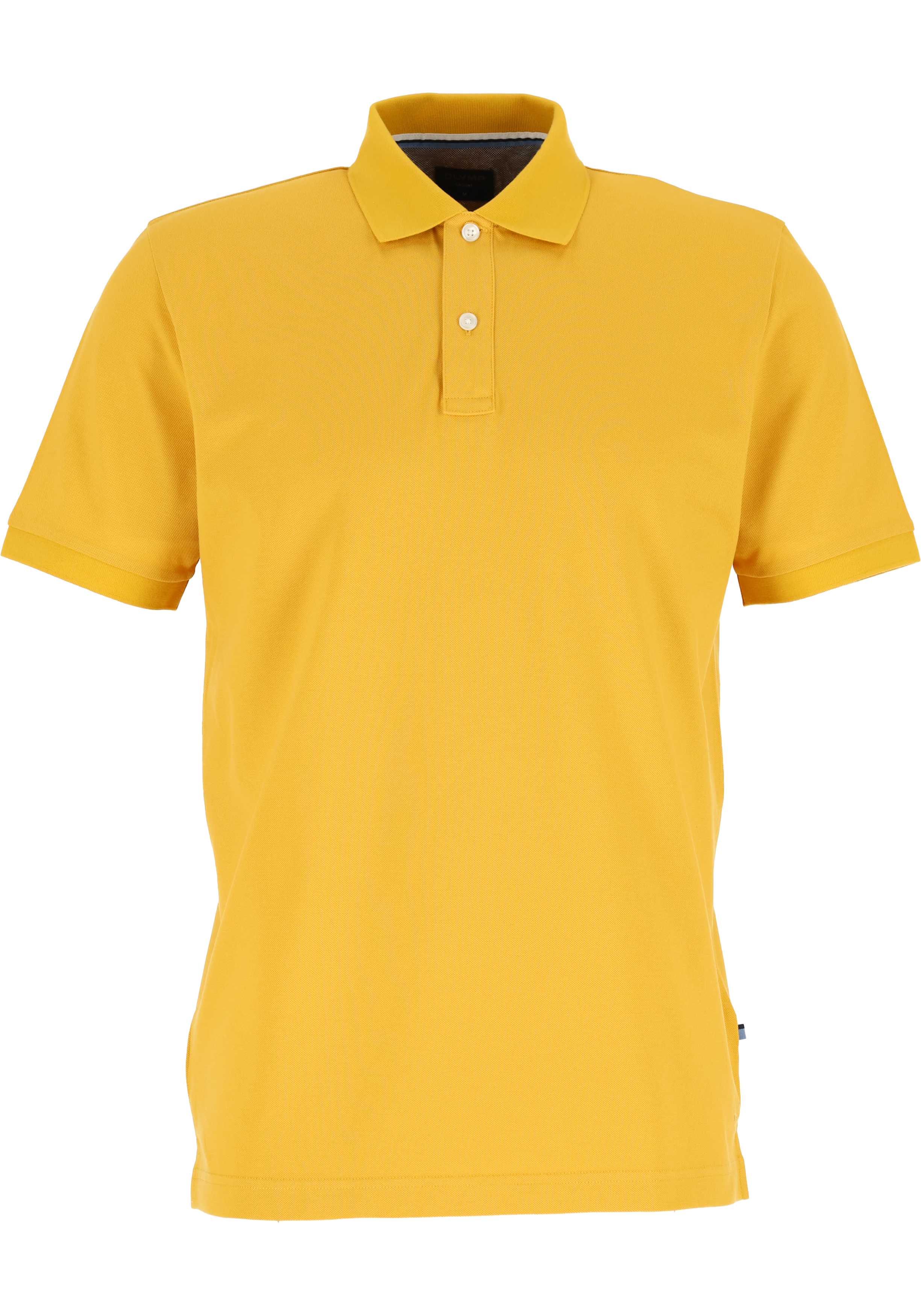 OLYMP Polo Casual, modern fit polo, mais geel