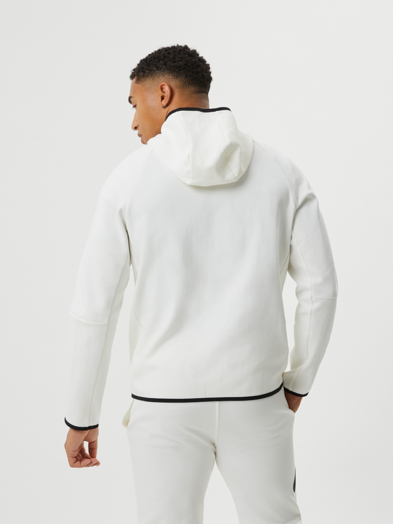 Bjorn Borg tech sweat hoodie, off white