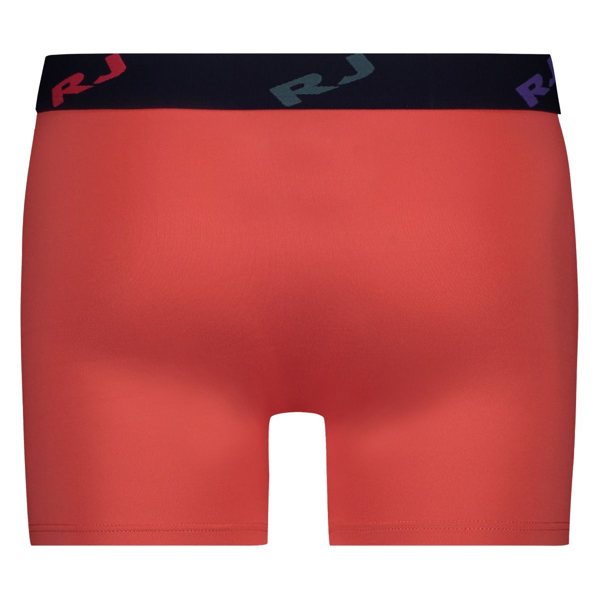 RJ Bodywear Pure Color boxer (1-pack), heren boxer lang, koraal