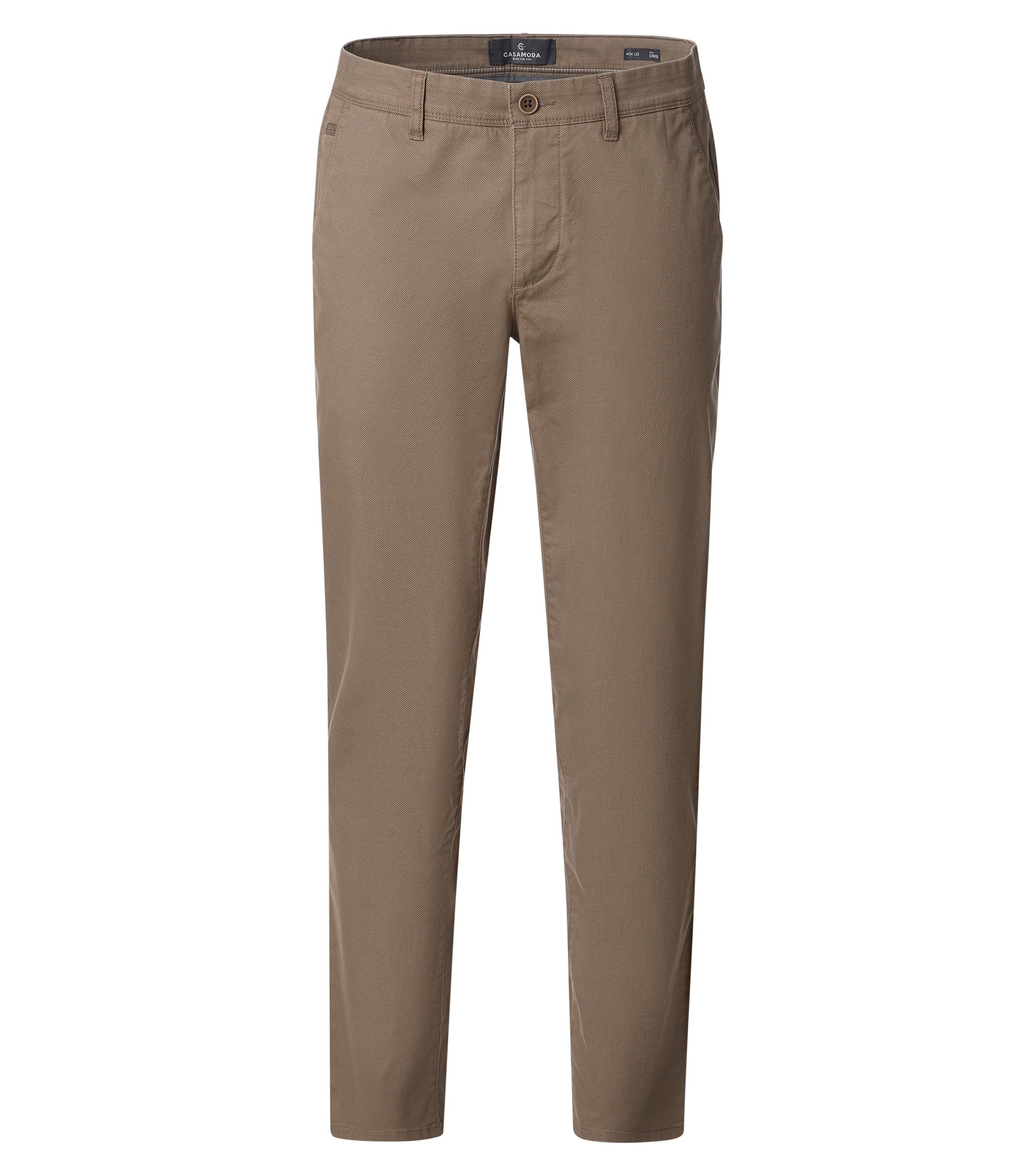 CASA MODA broek CHRIS, heren chino broek, beige