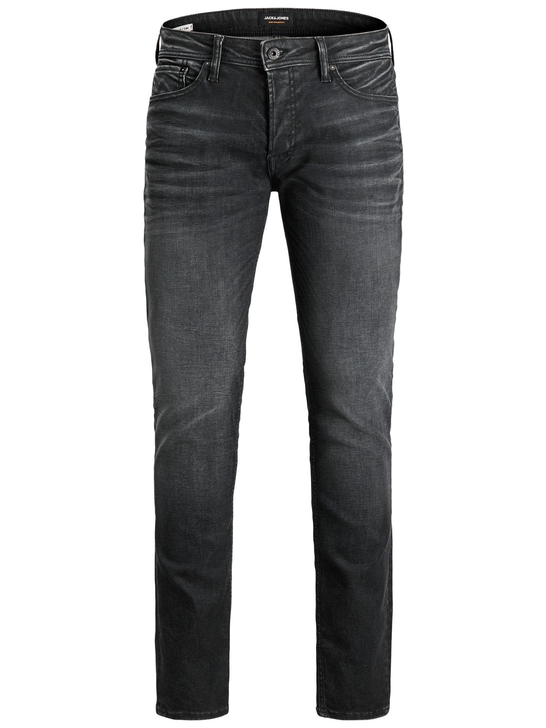 JACK & JONES Tim Original Jos regular fit, heren jeans, grijs denim