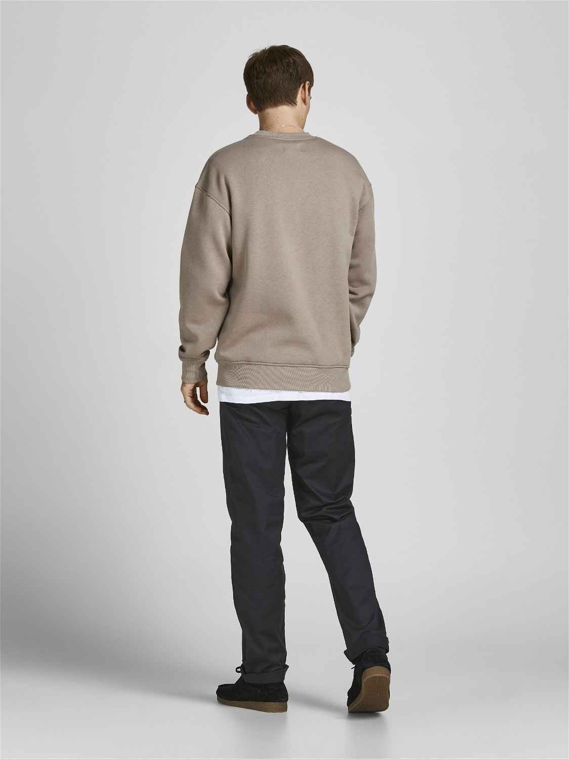 JACK & JONES Kane Pablo loose fit, heren chino, zwart