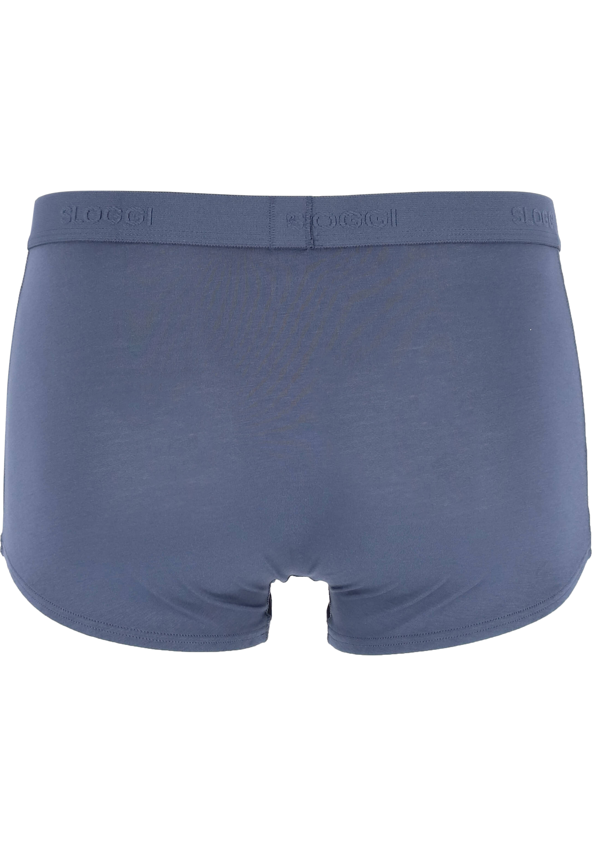 Sloggi Men 24/7 Hipster, heren boxers (2-pack), grijs