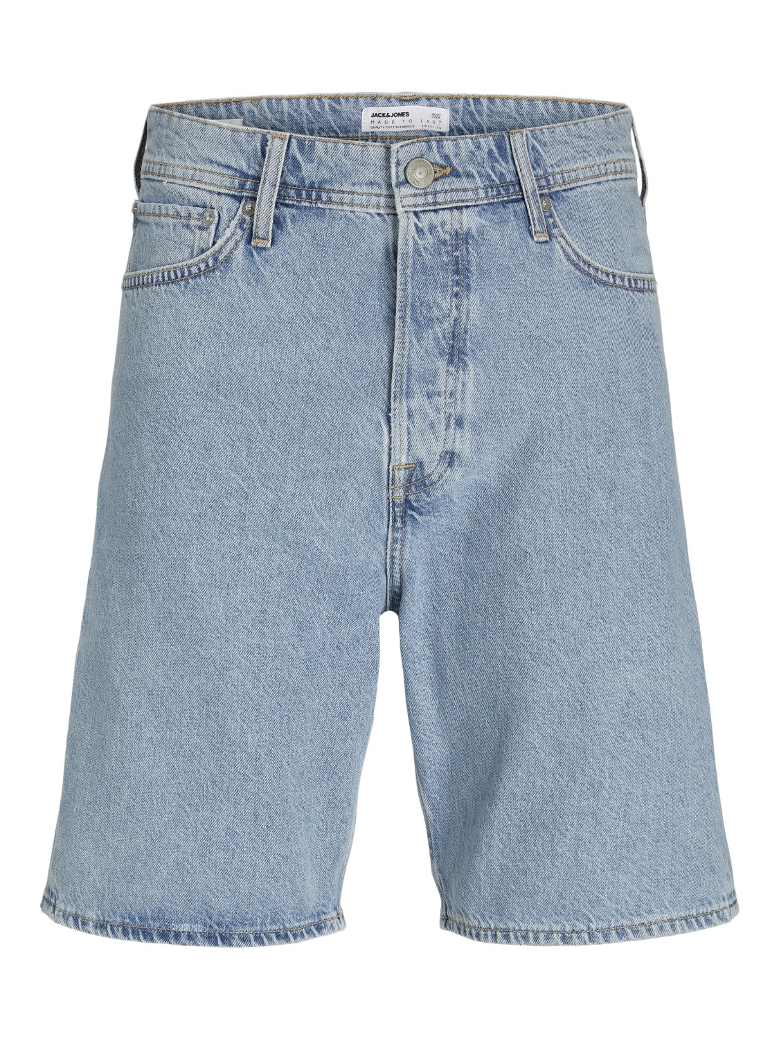 JACK & JONES Tony Original Shorts regular fit, heren jeans korte broek, denimblauw