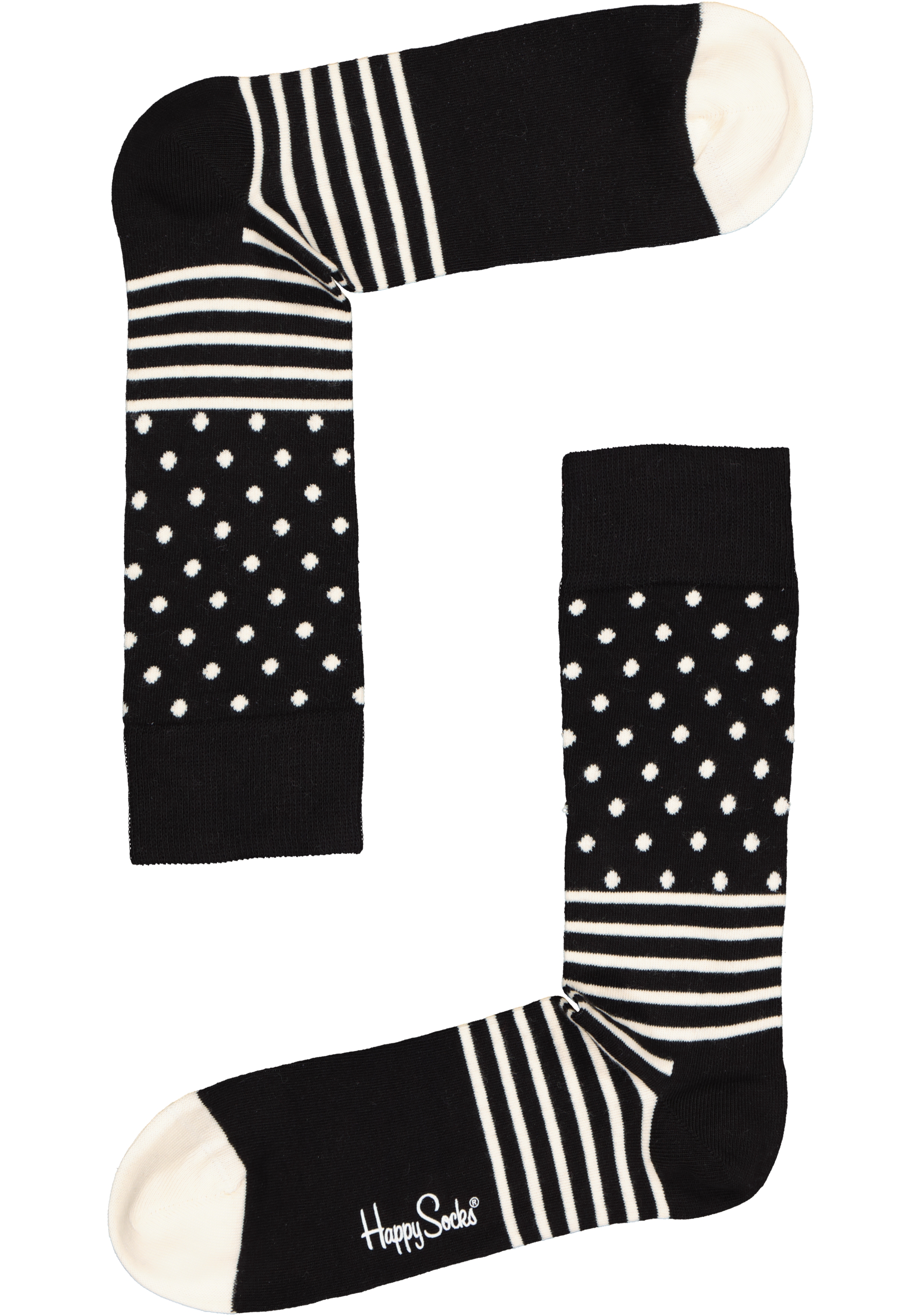 Happy Socks sokken, Happy Black White Gift Box (4-pack)